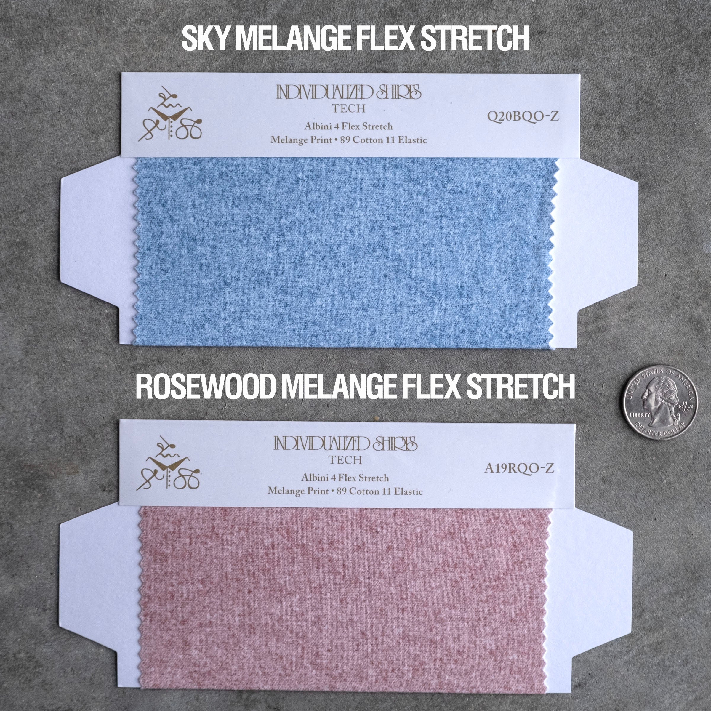 Custom Shirting Luxe Albini 4-Way Flex Stretch