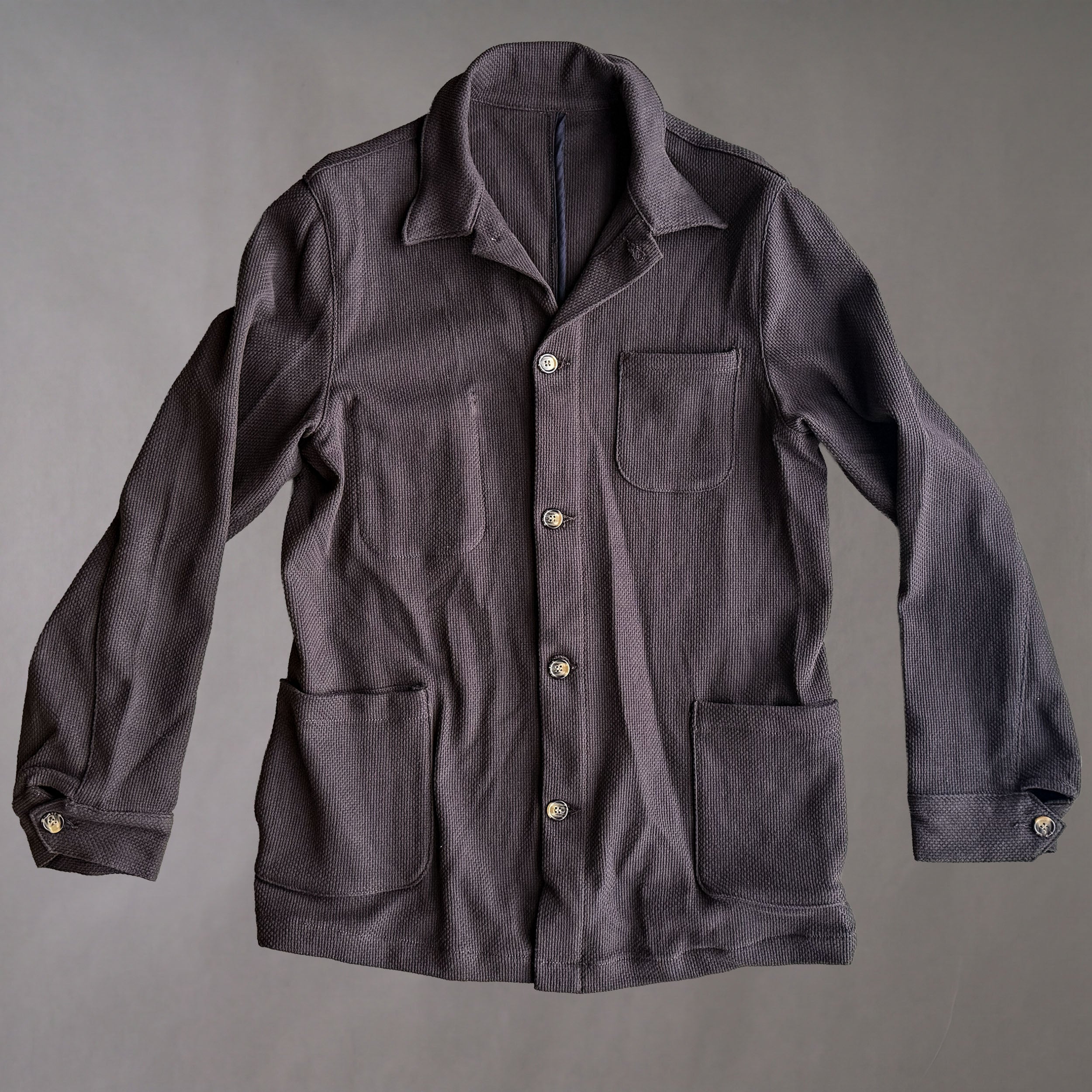 Sample Sale: Doyle in Mink Brown Sashiko Size 42 Long