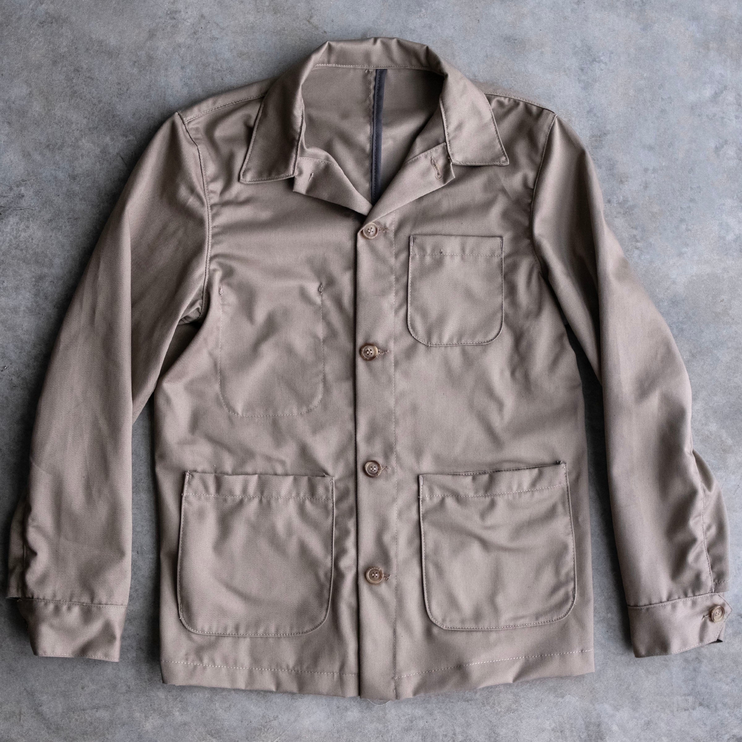 Doyle Jacket Khaki 8oz Cramerton Twill