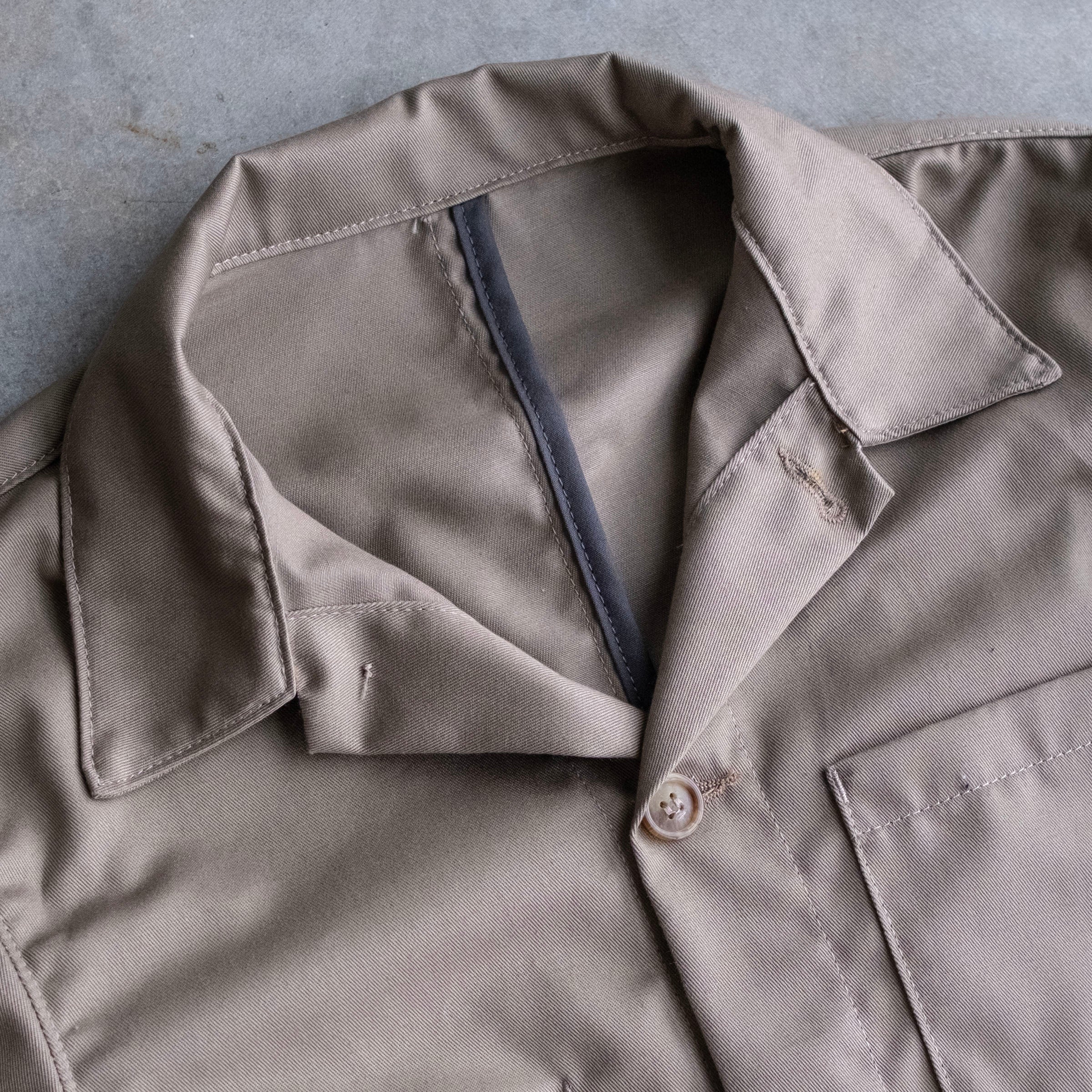 Doyle Jacket Khaki 8oz Cramerton Twill