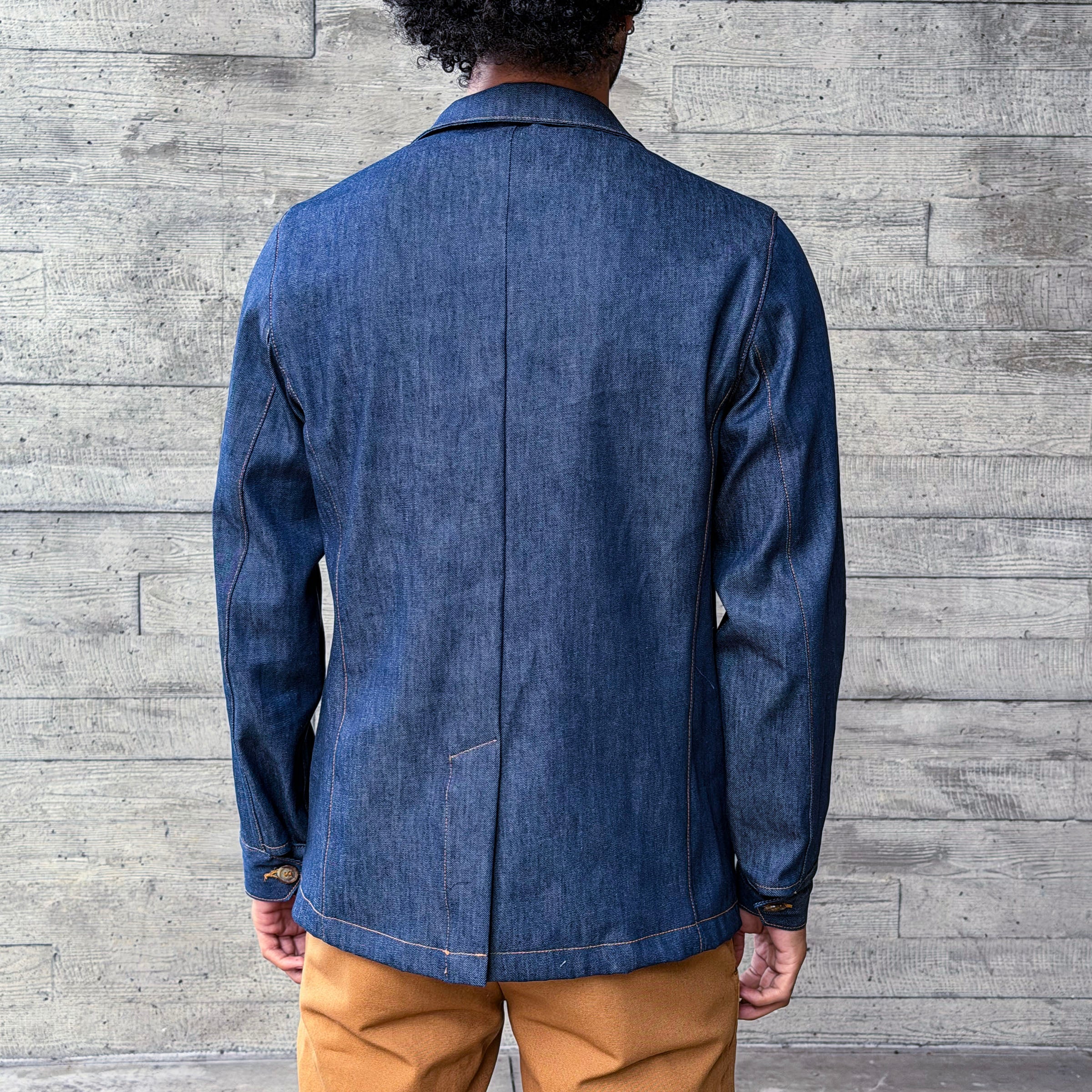 Doyle Jacket Nihon Menpu 11oz Indigo Denim Sz 40