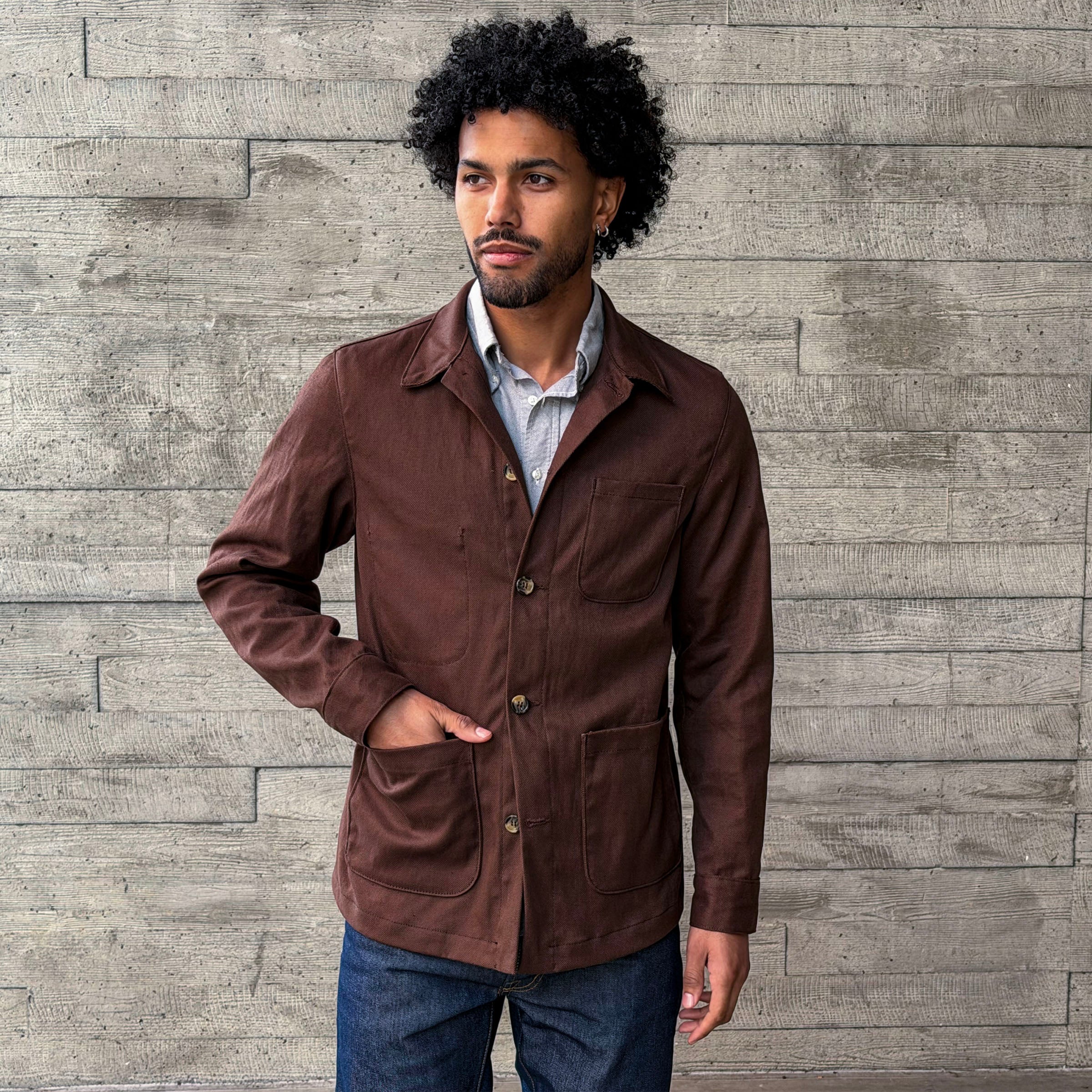 Doyle Jacket Java Draftsman 12oz Cotton Canvas