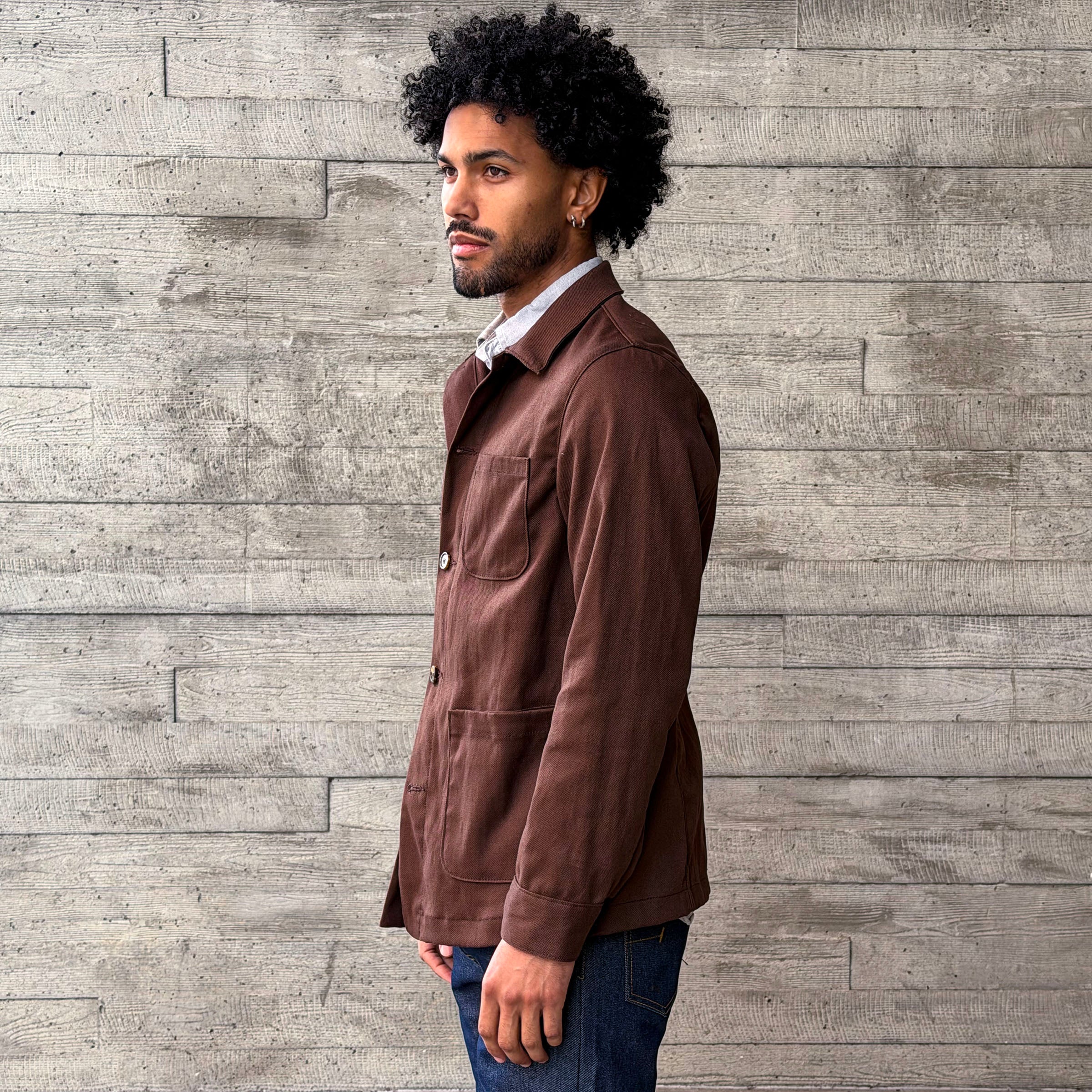 Doyle Jacket Java Draftsman 12oz Cotton Canvas