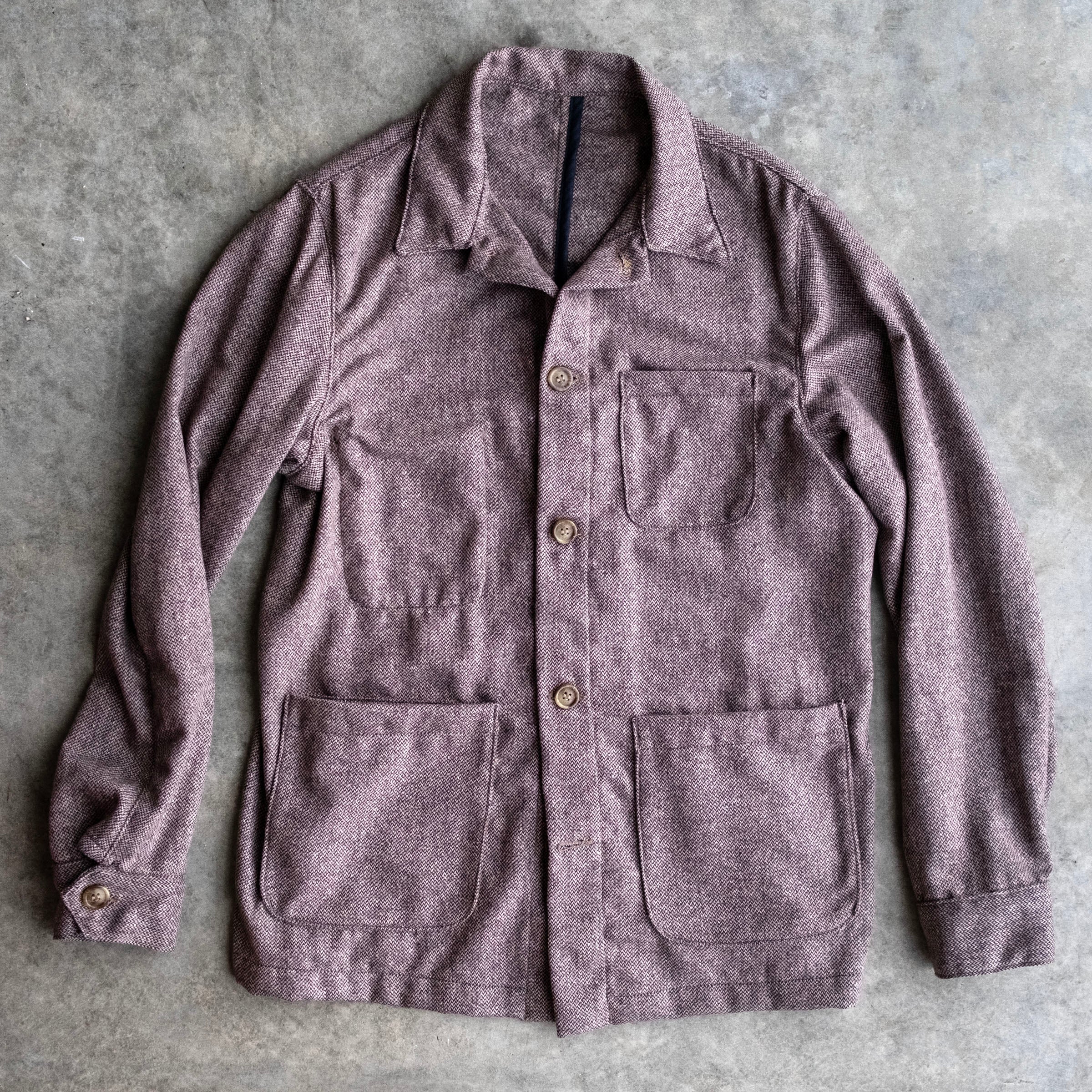 ジャケット・アウター 40s Herringbone Chambray Work Jacket 40s Herringbone Chambray Work Jacket