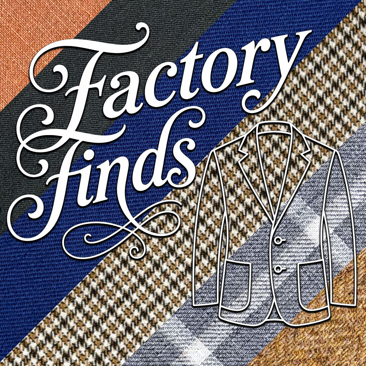 Custom Sportcoats Holland & Sherry Factory Finds Promo