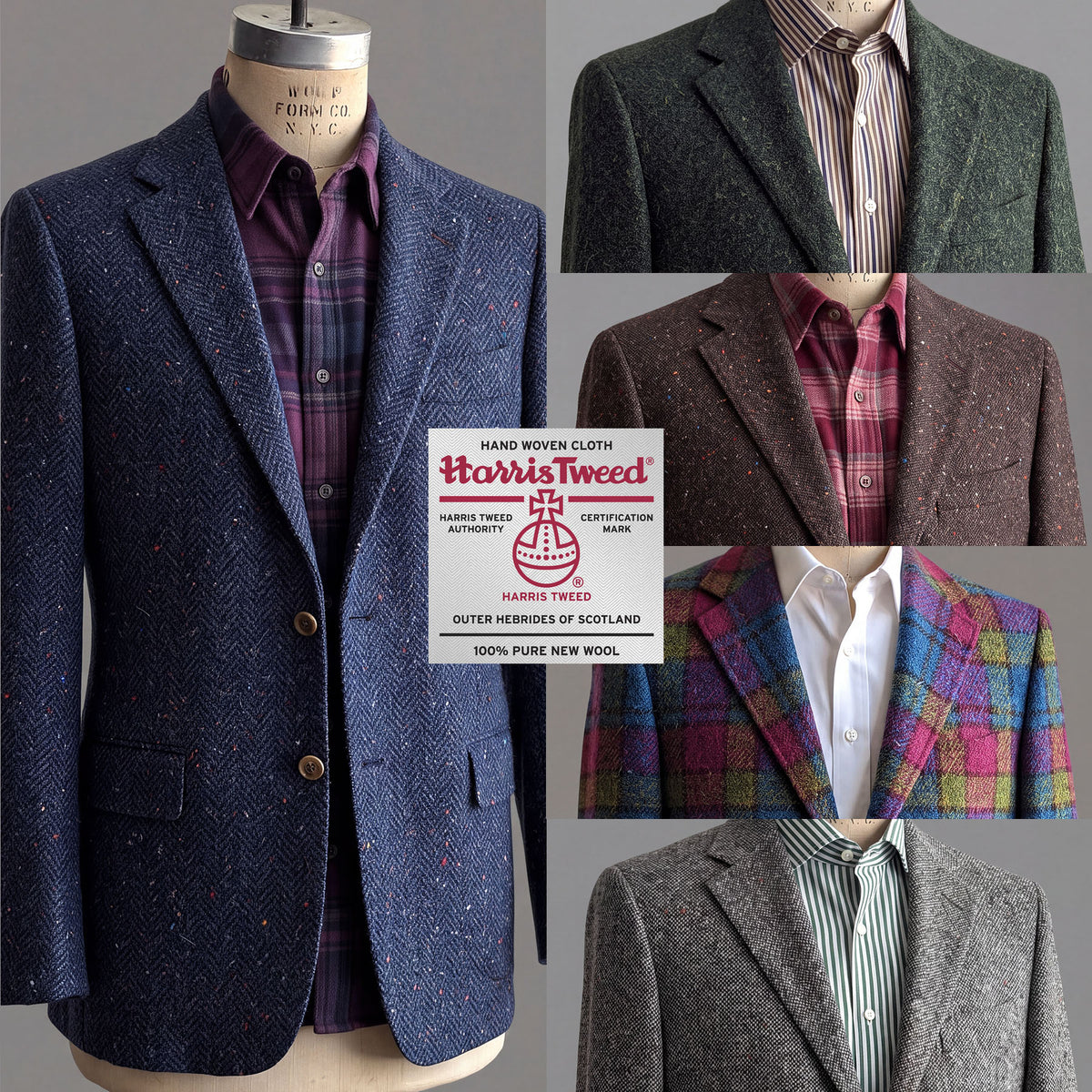 Custom Suits & Sportcoats Harris Tweed & Donegal