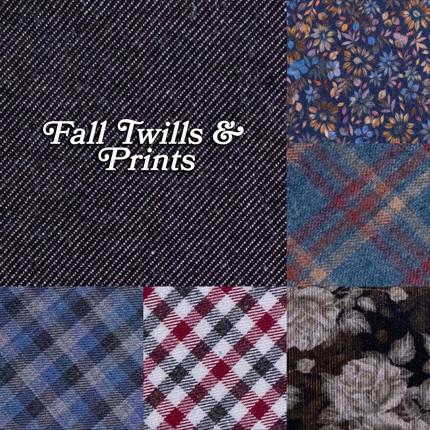 Custom Shirts Fall Twills & Prints