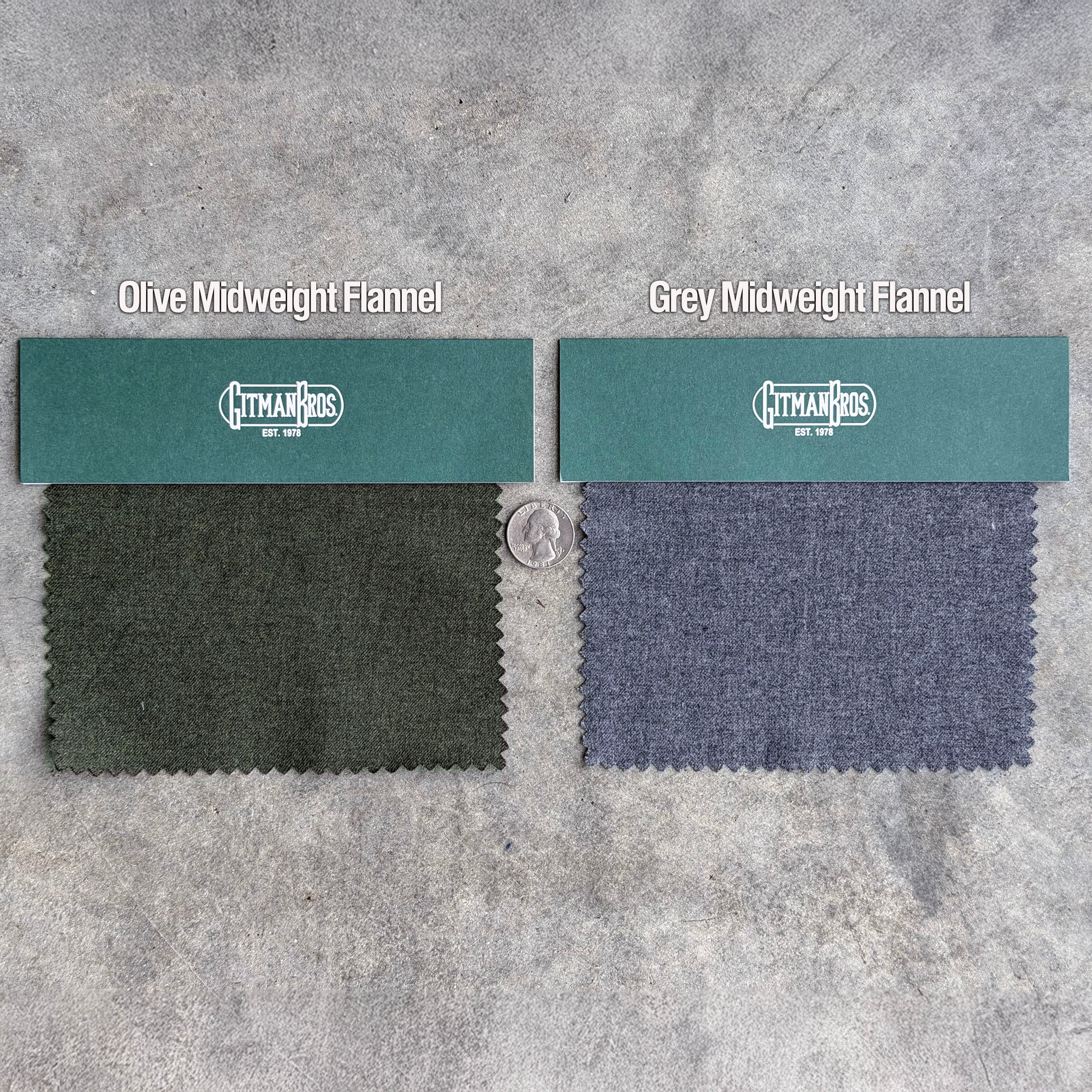 Gitman Bros Shirting Rare Oxfords & Flannels