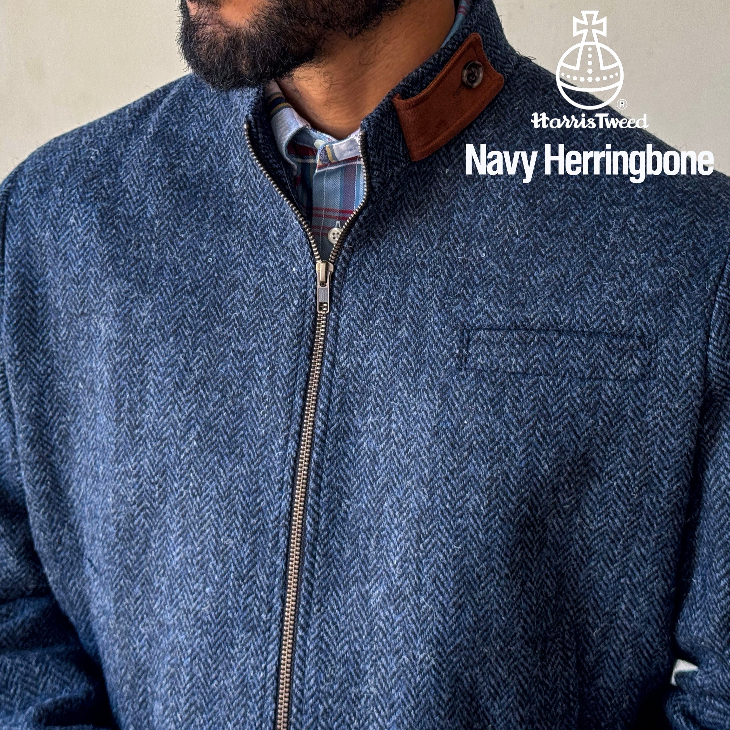 Custom Ranger & Moto Jackets in Harris Tweed & Flecked Herringbone