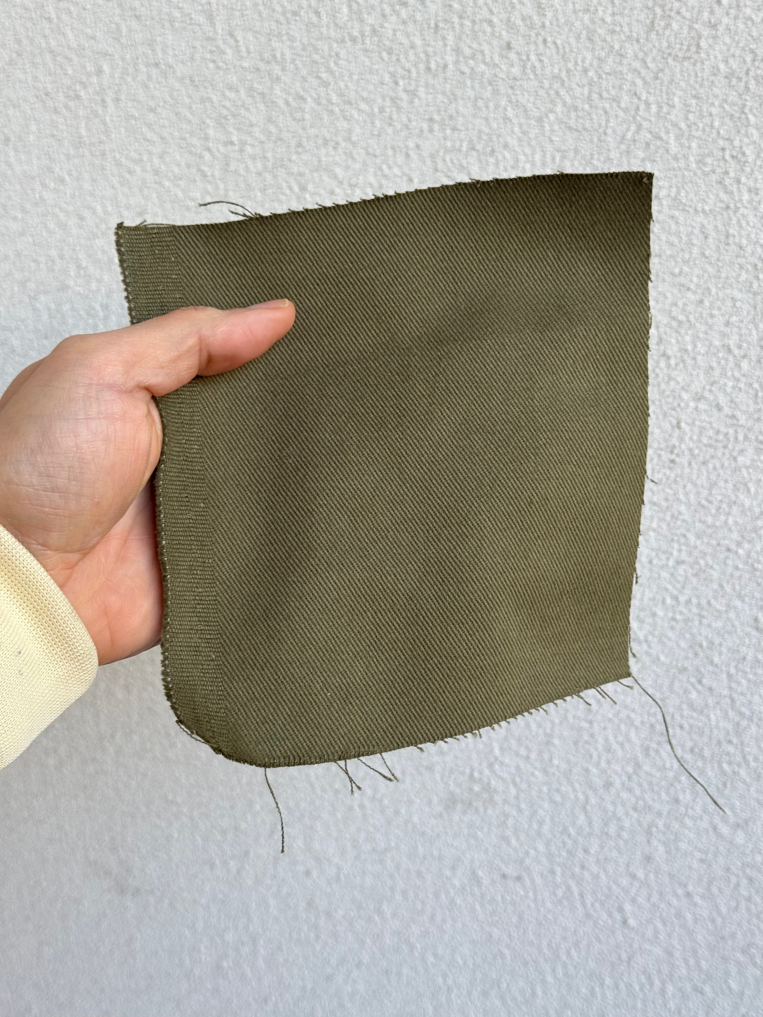 PT Olive Drill Cotton Custom Suit