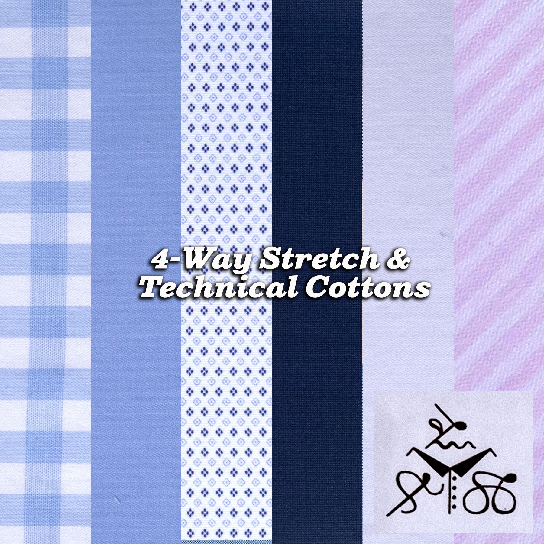 Custom Shirts Fall 4-Way Stretch & Technical Cottons