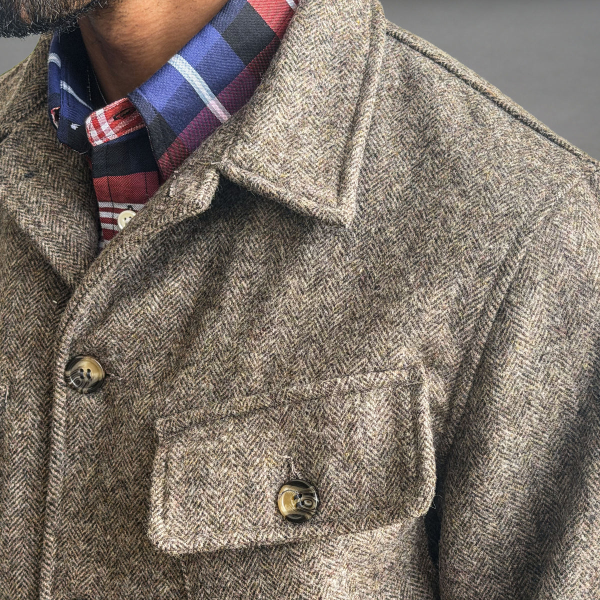 Jungle Jacket in English & Italian Wool Tweed Project