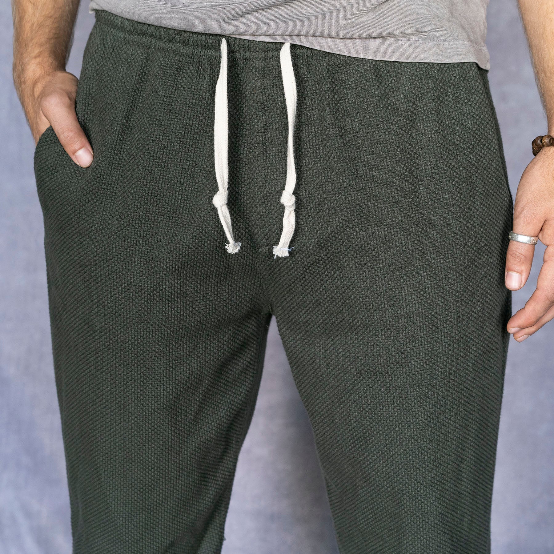 Laidback Pant Sashiko: Marbled Acid Wash & Four Crucial Basics
