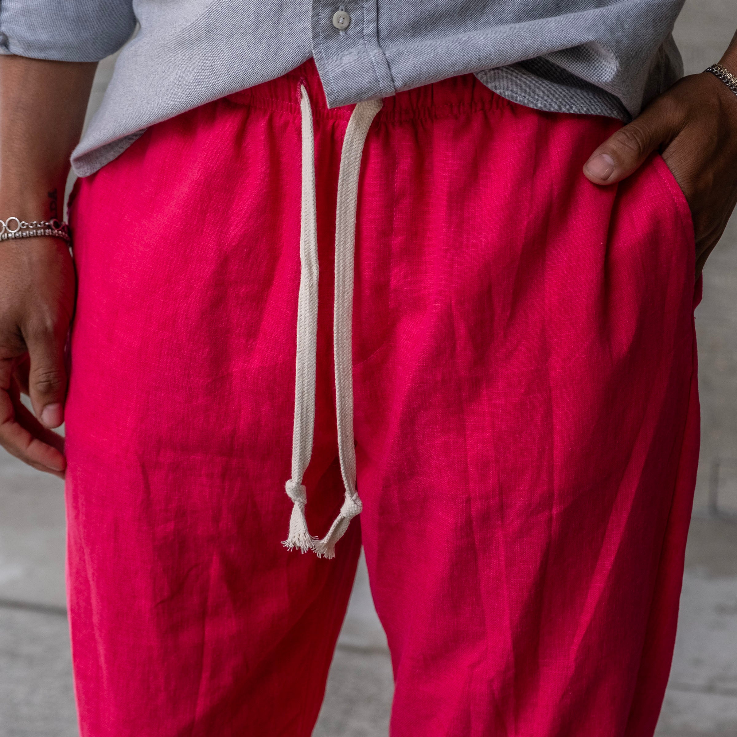 Laidback Pant Albini Fruit Punch Linen