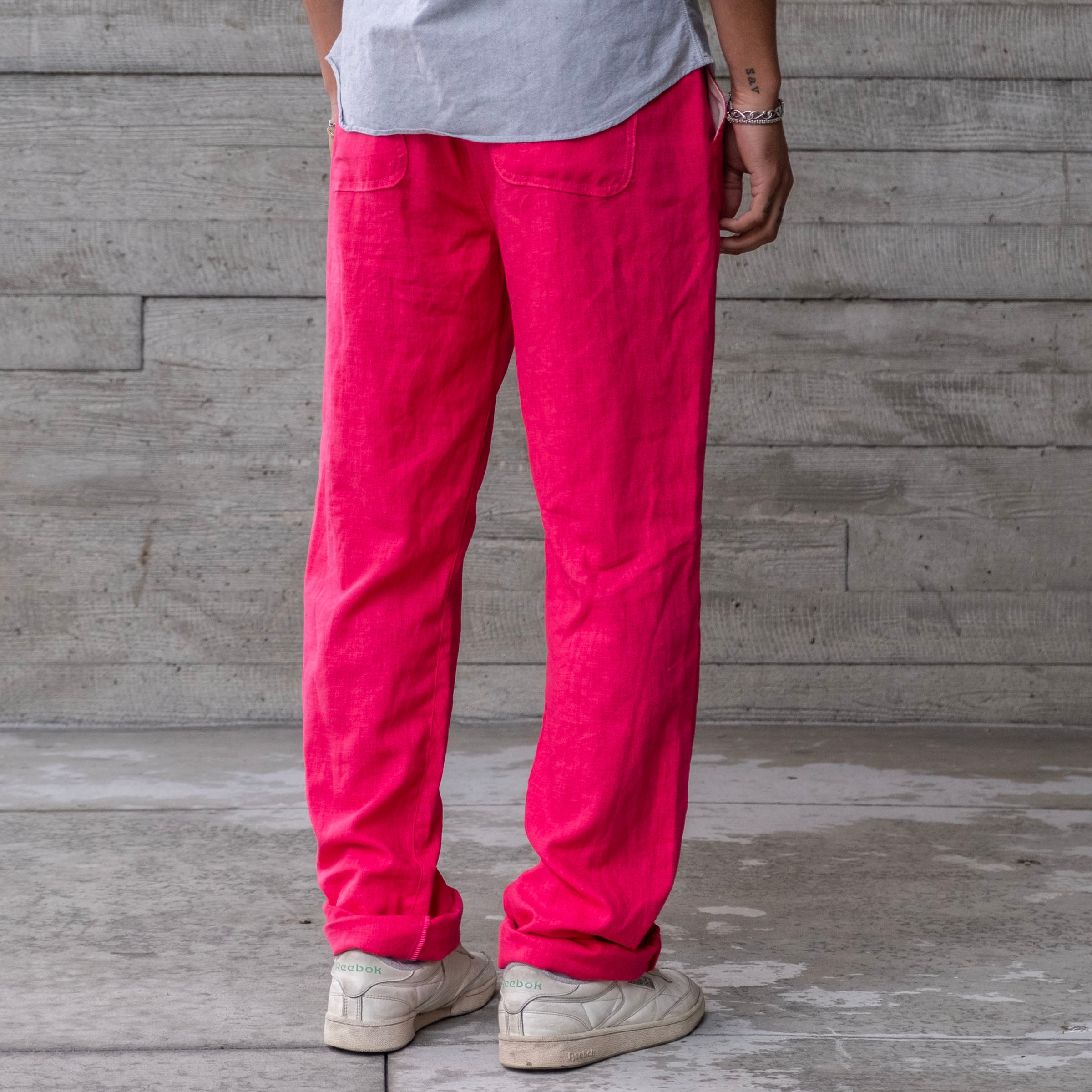 Laidback Pant Albini Fruit Punch Linen