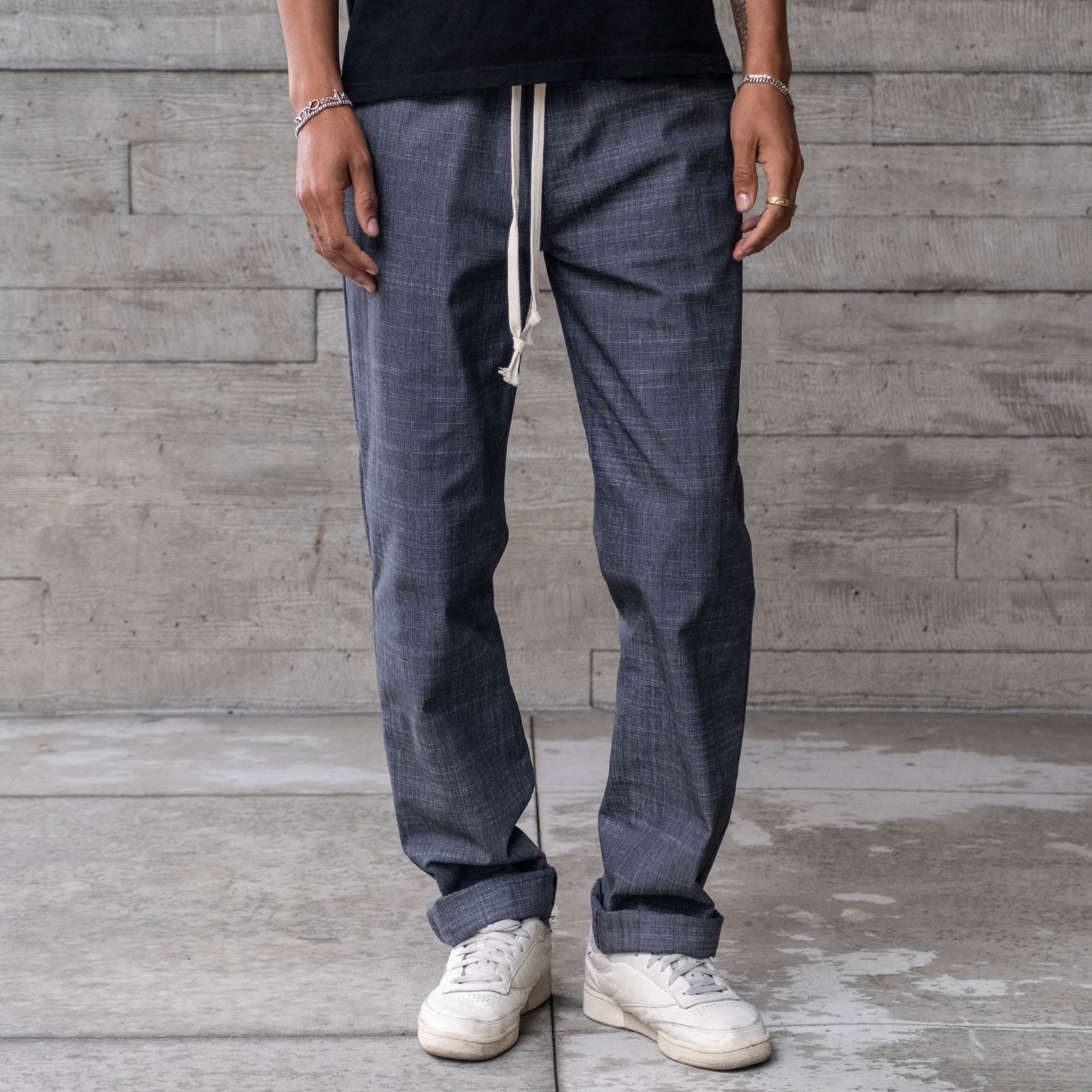 Laidback Pant Hattori Static Indigo Cotton