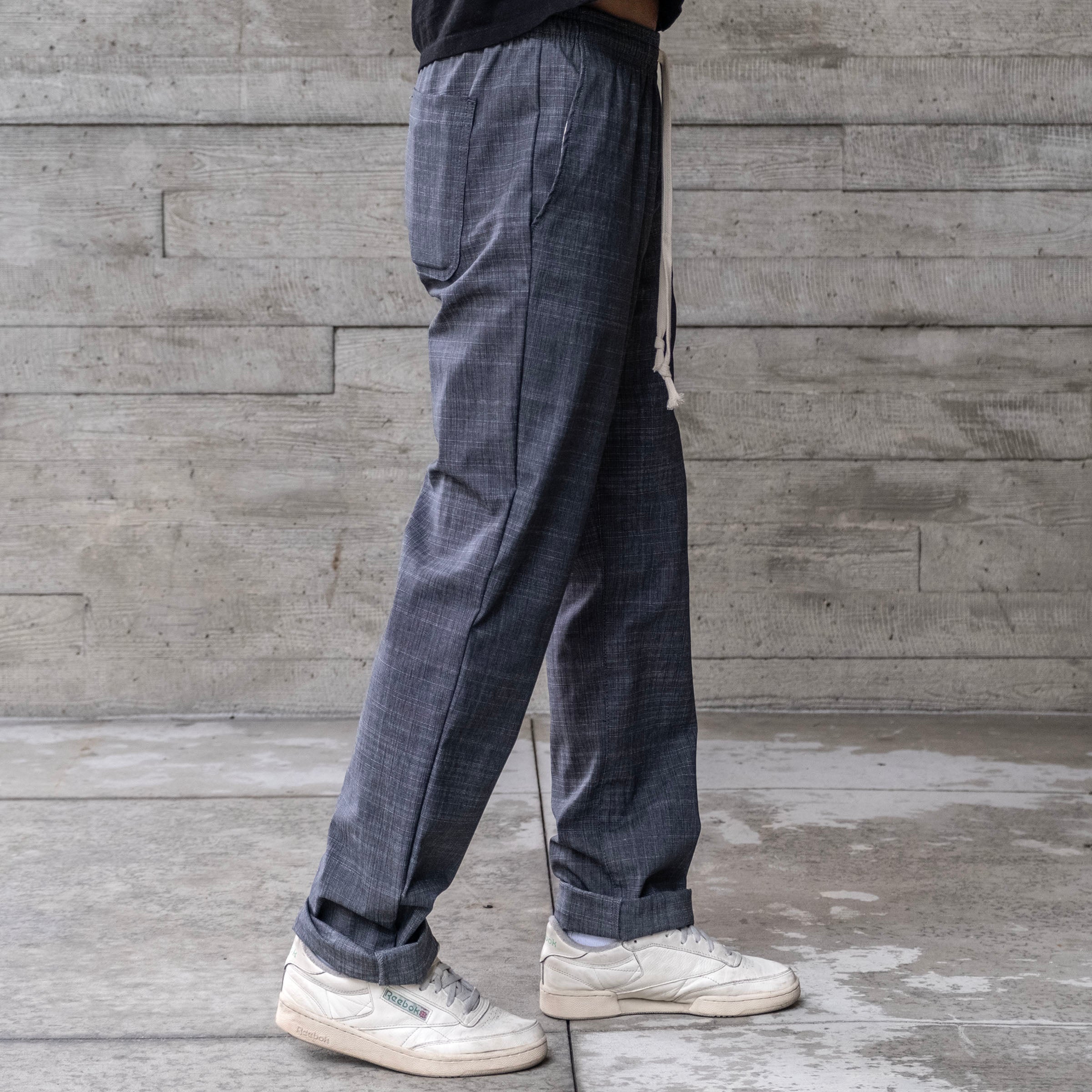 Laidback Pant Hattori Static Indigo Cotton