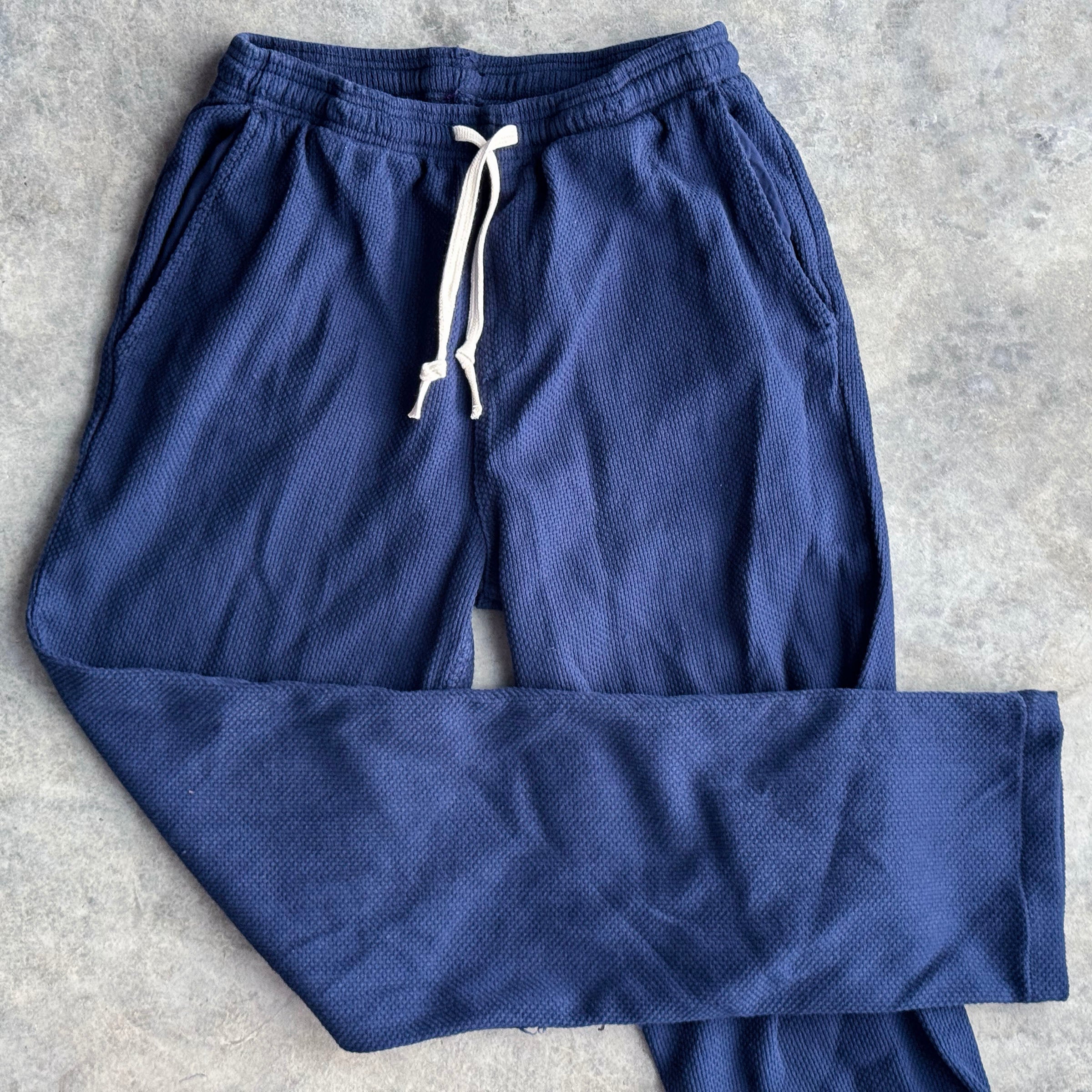Laidback Pant Sashiko Navy
