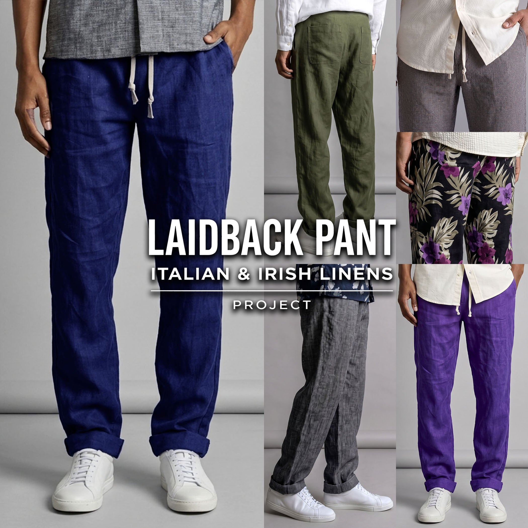 Laidback Pant Italian & Irish Linens Project