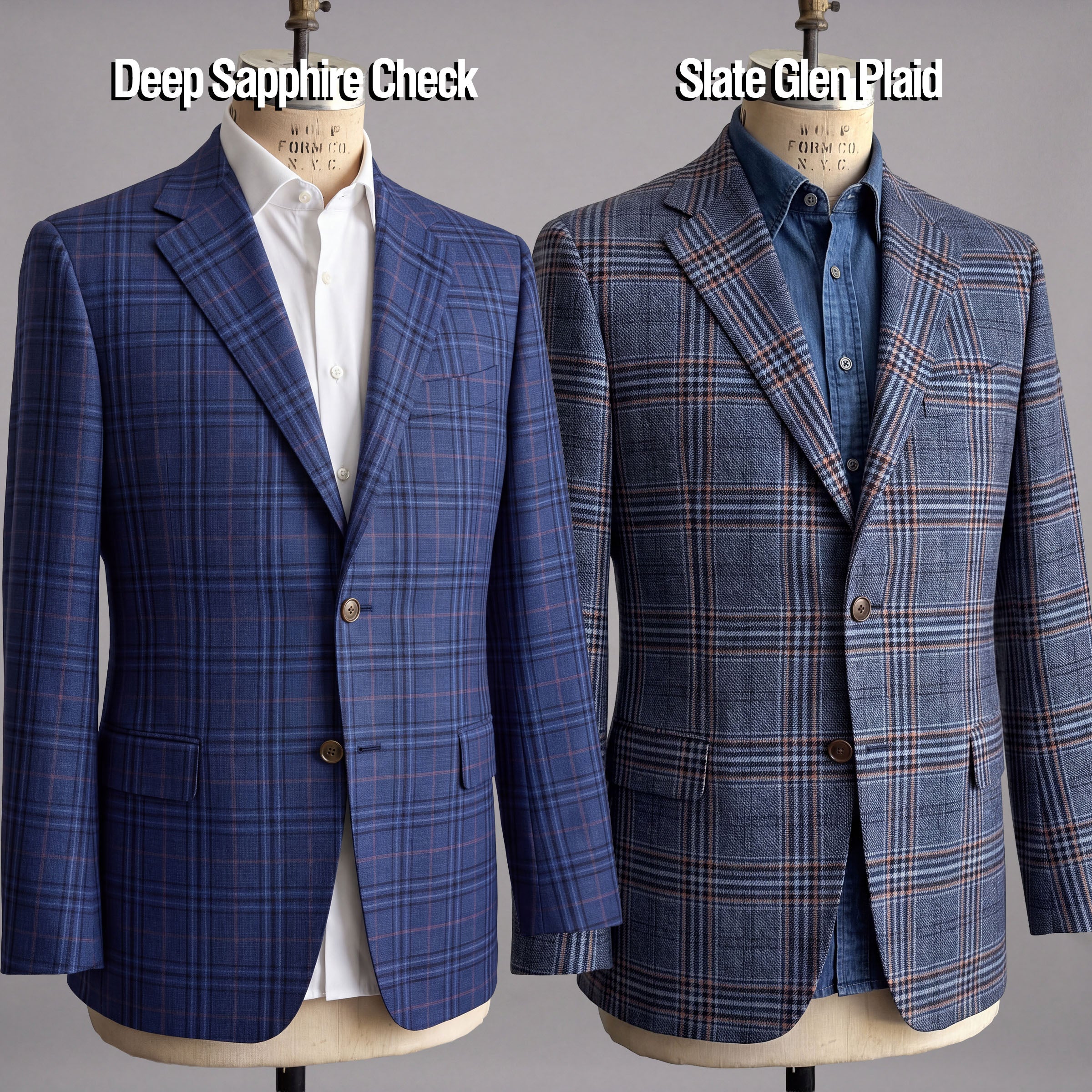 Custom Suits & Sportcoats Lightweight Wools & 4-Season Blends