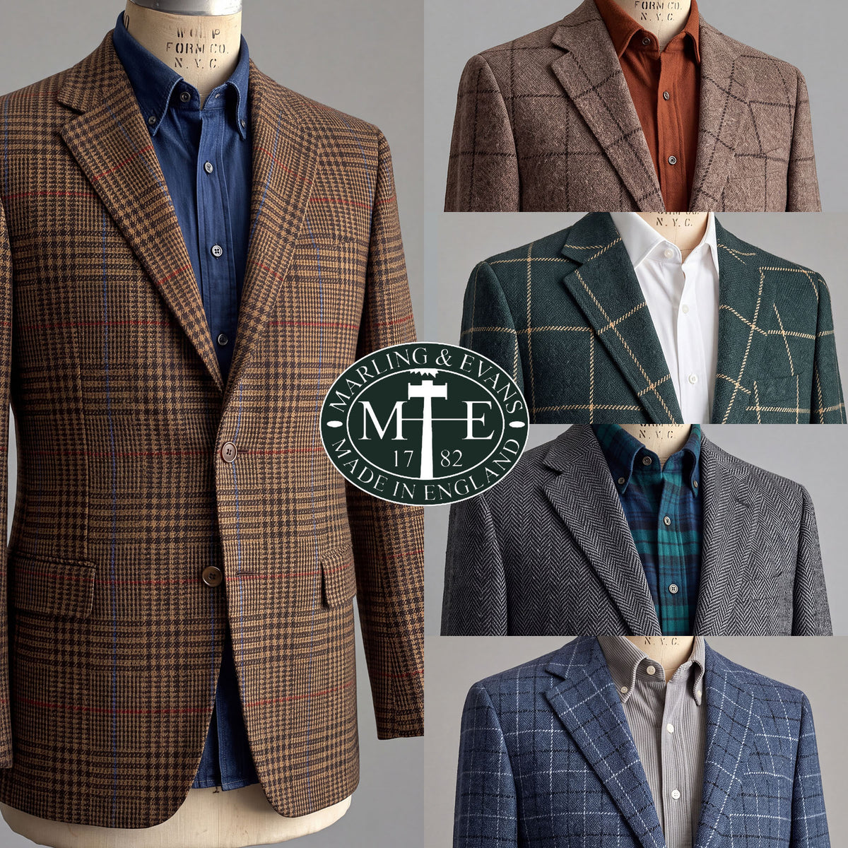 Custom Suits & Sportcoats Marling & Evans English Tweed