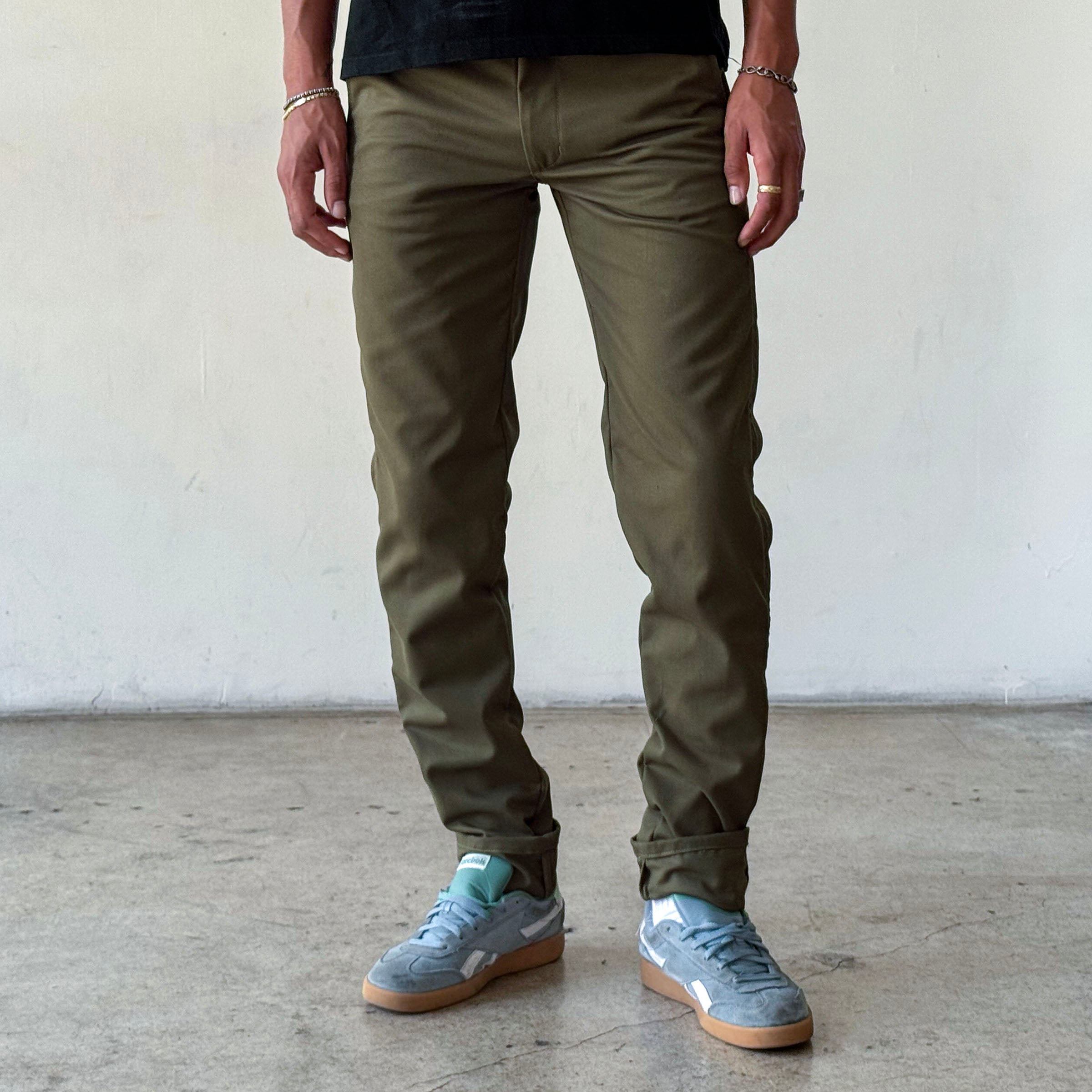 Rivet Chino Olive 9oz Japanese Ripcord