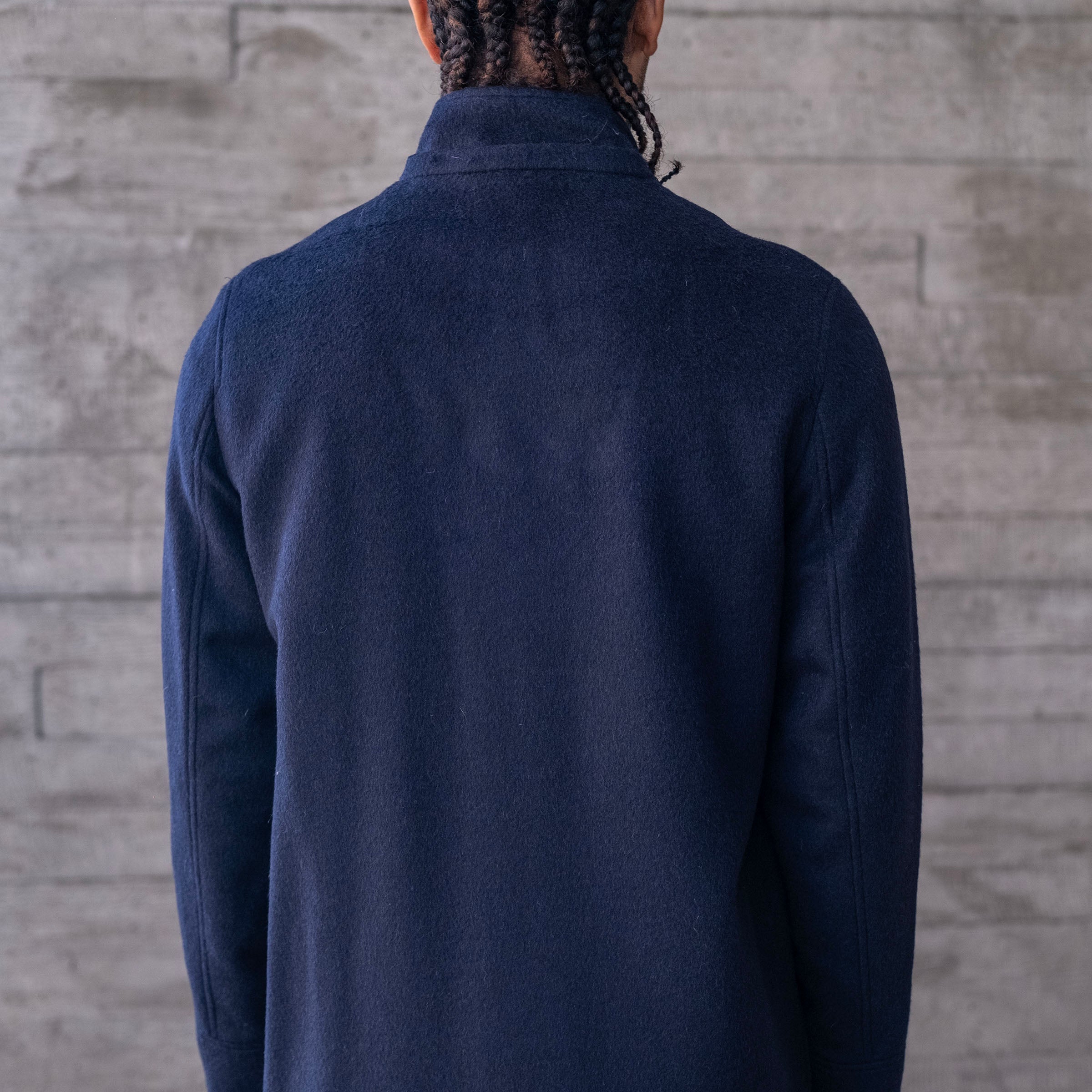 Heavyweight Alpaca Parka with Removable Hood