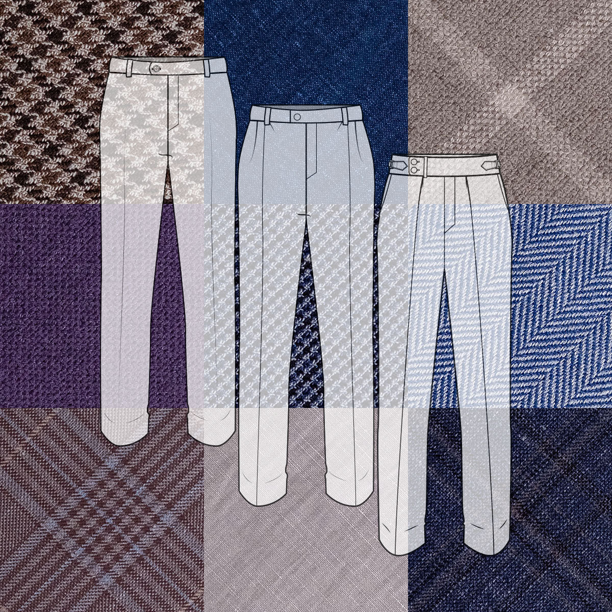 Custom Trousers Lightweight Luxe Blends