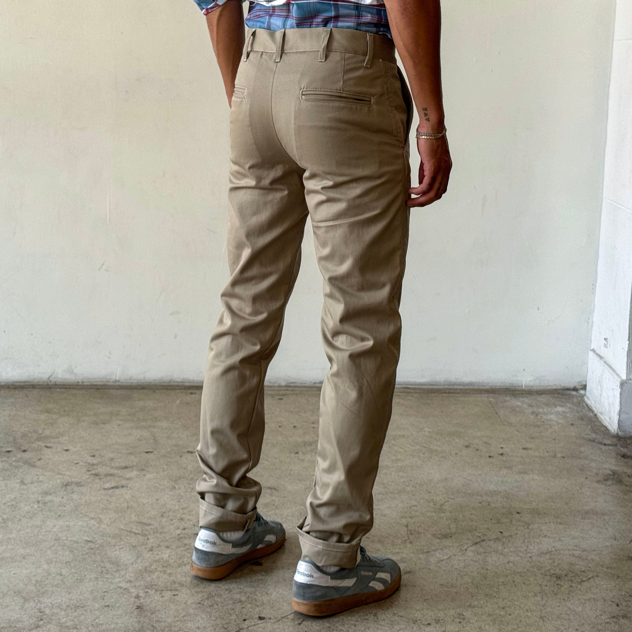 Rivet Chino Pale Khaki 9oz Cramerton