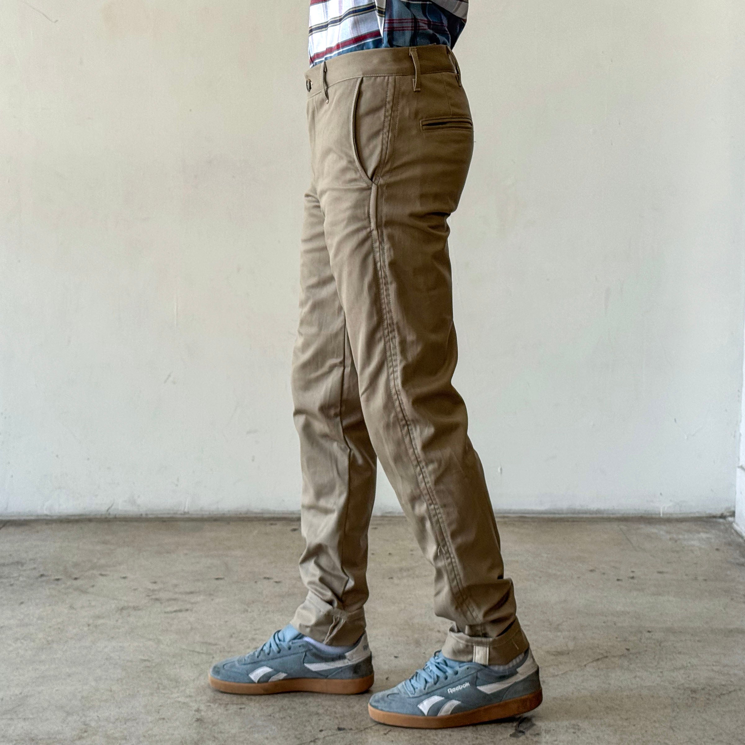 Rivet Chino Pale Khaki 9oz Cramerton