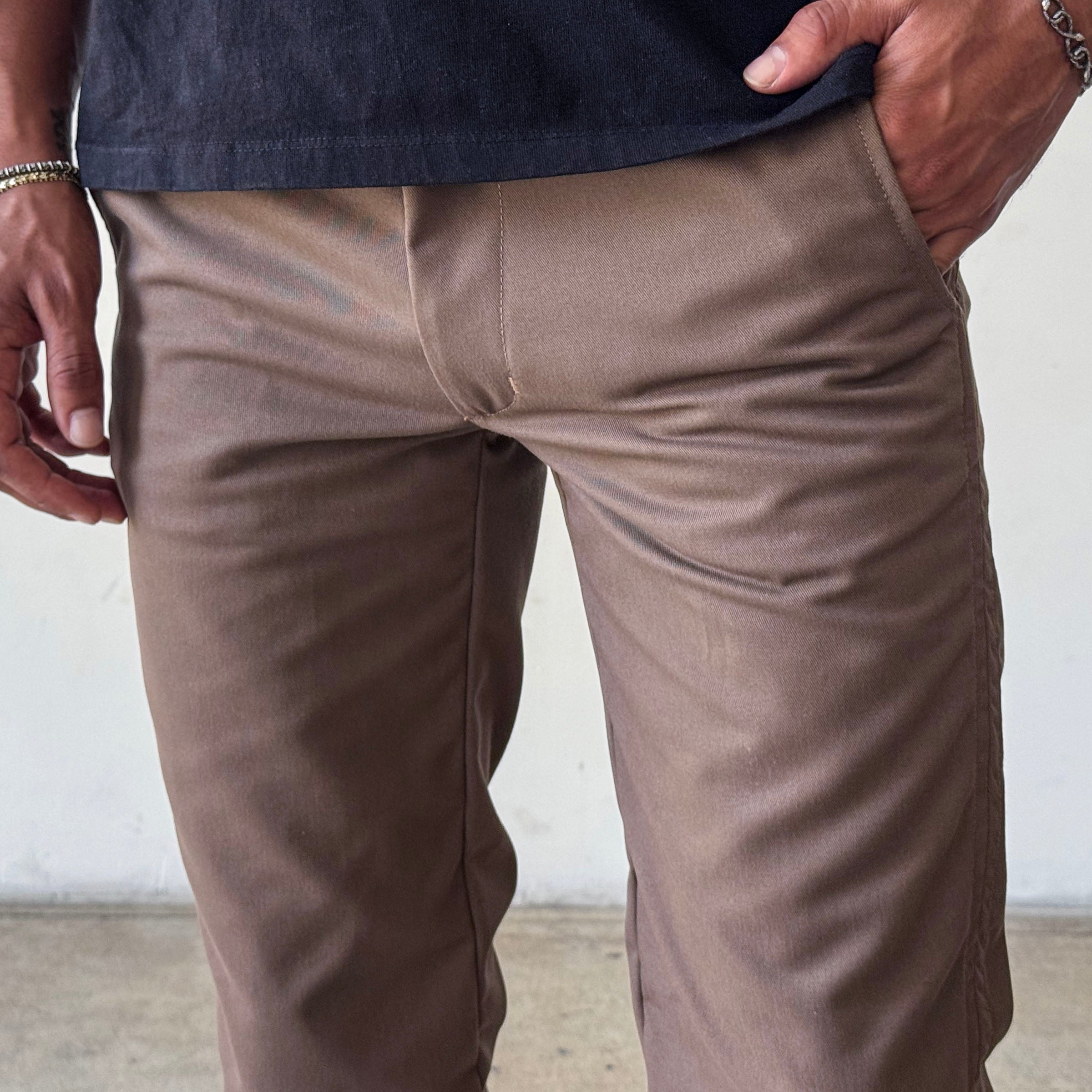 Rivet Chino Coffee 9oz Cramerton Cotton