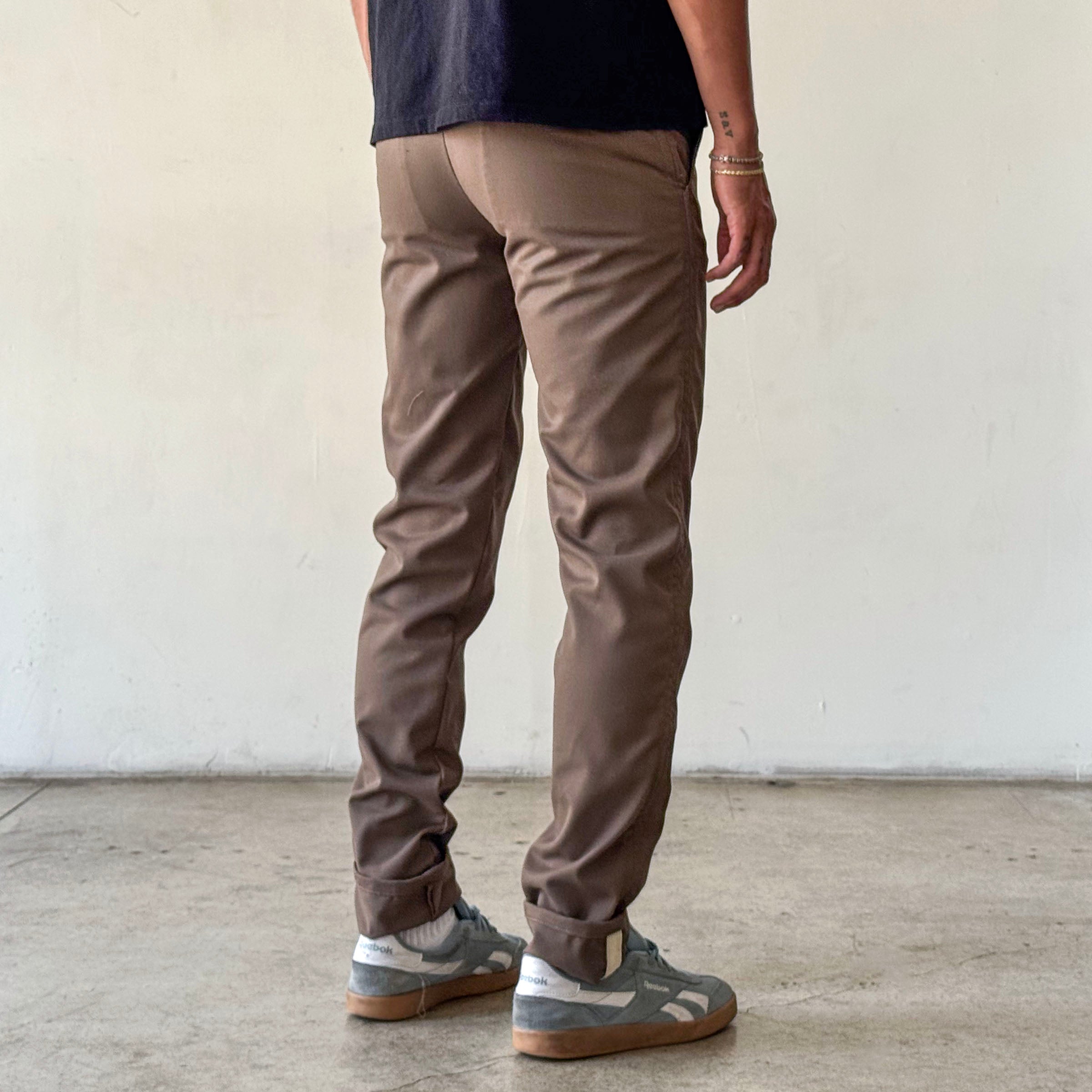 Rivet Chino Coffee 9oz Cramerton Cotton