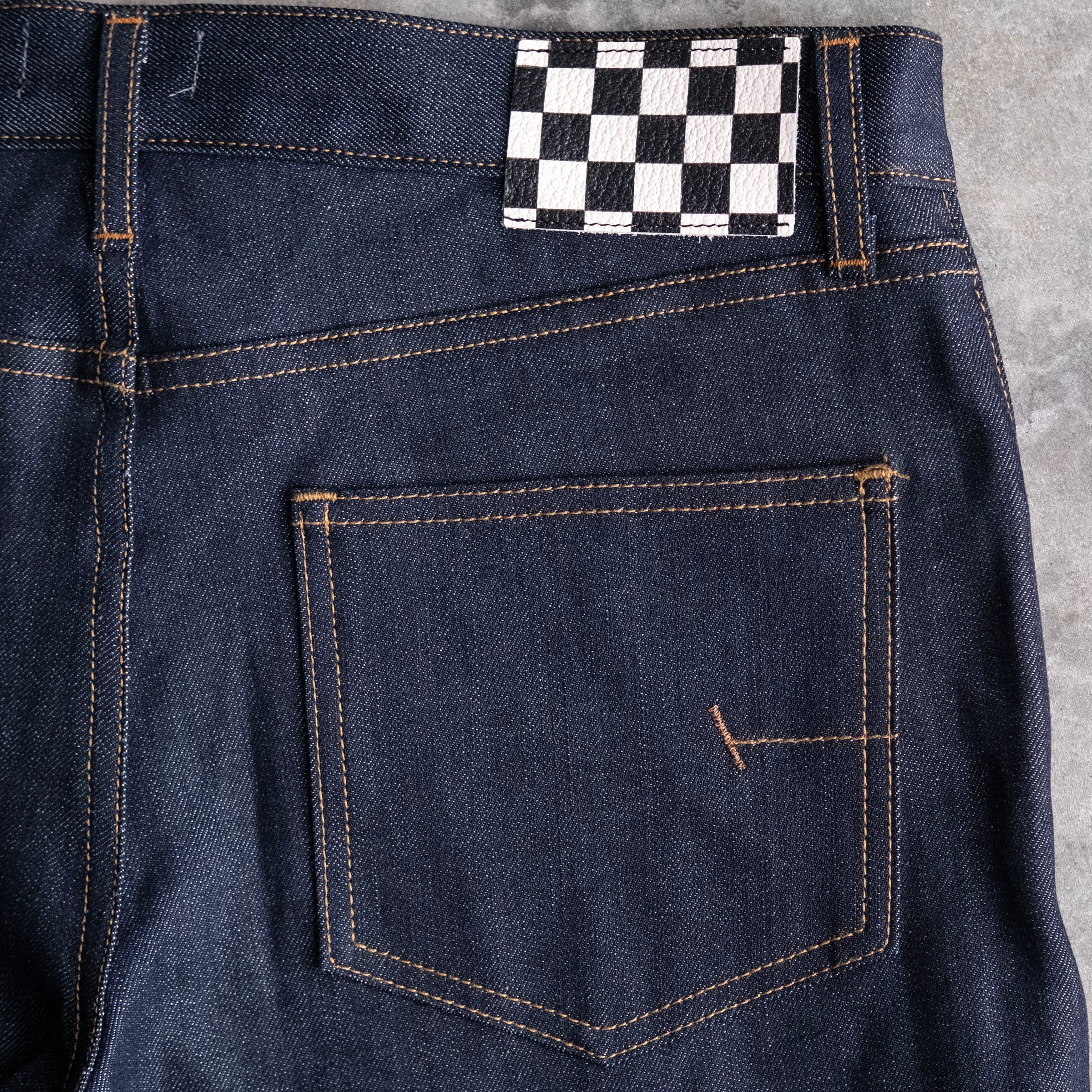 Rivet Jean Cone Mills '04 Deadstock Indigo 14oz Denim