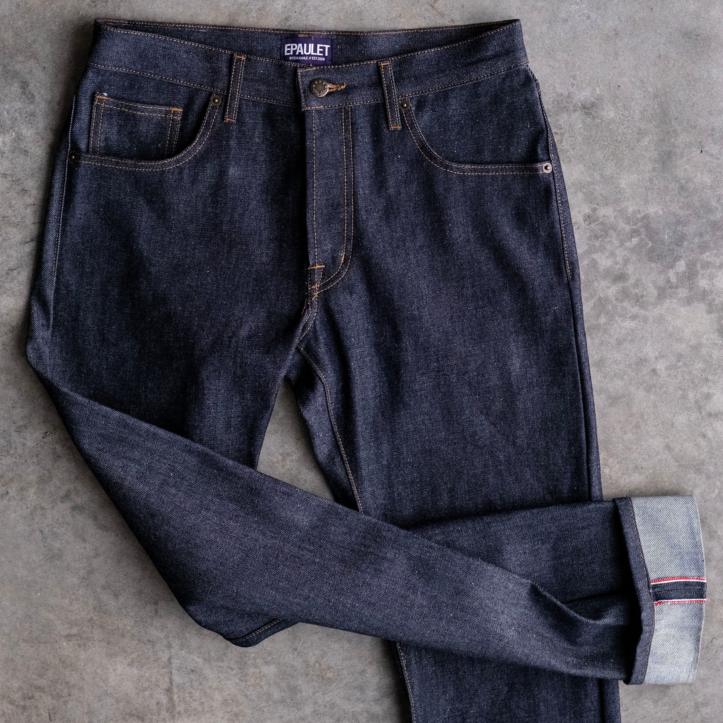 Rivet Jean Vidalia Indigo 14oz Redline Selvedge