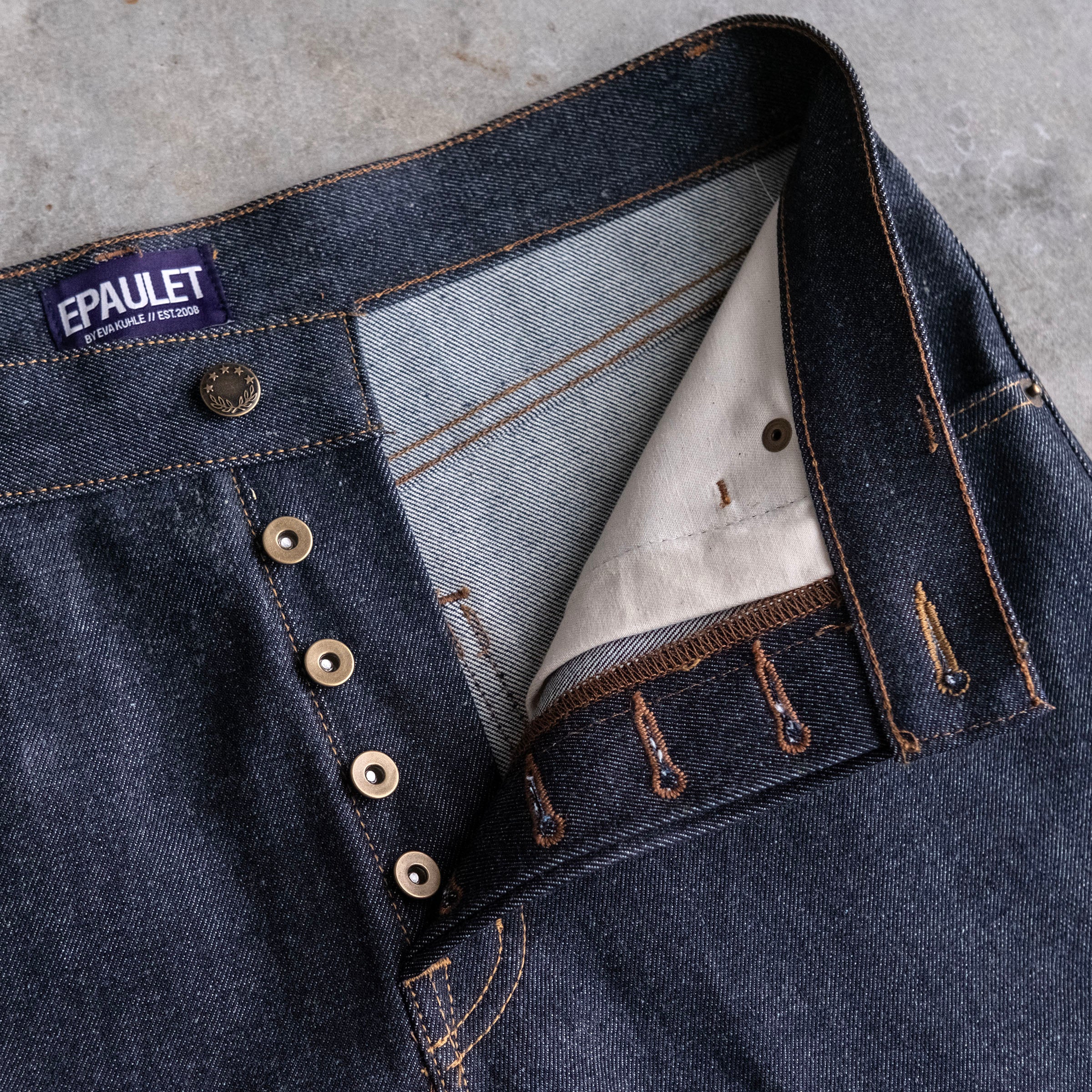 Rivet Jean Vidalia Indigo 14oz Redline Selvedge