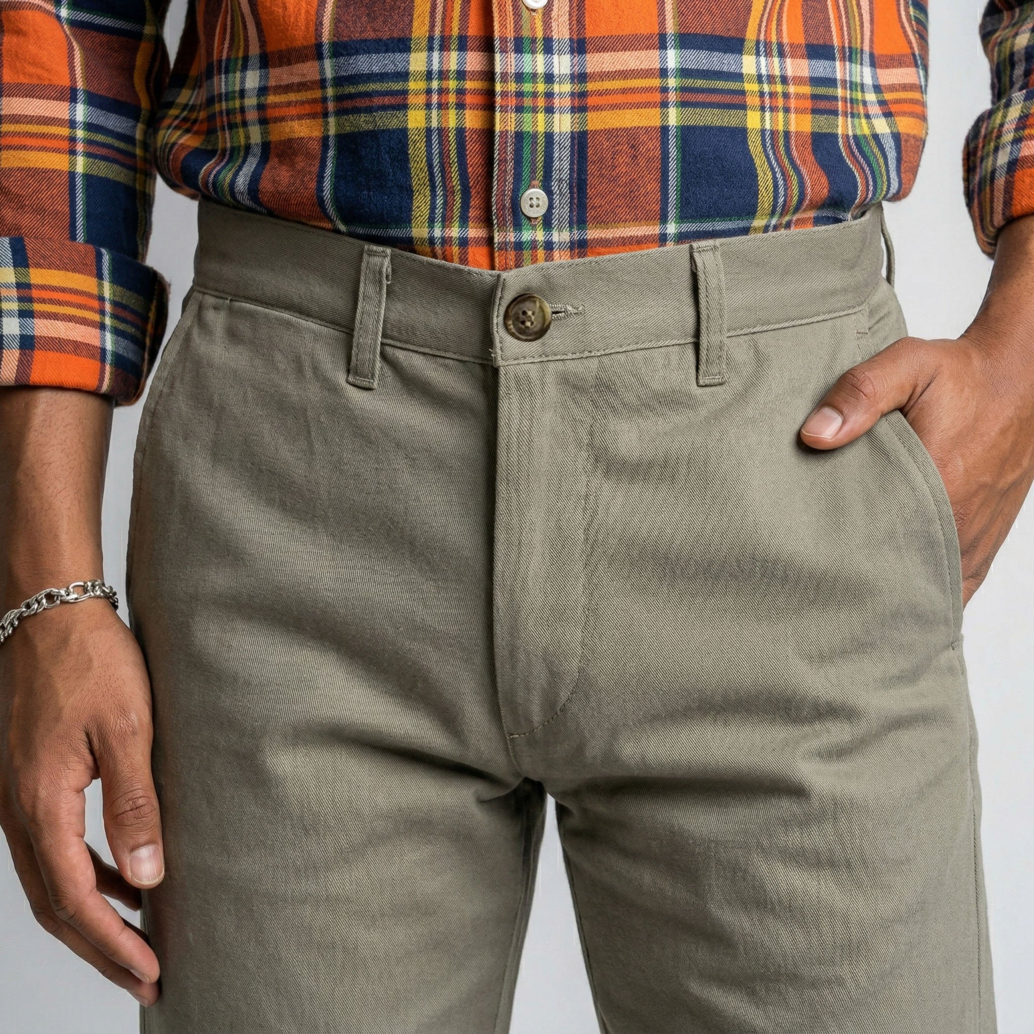 Rivet Chino Sanded Stone 10oz Backpacker Canvas