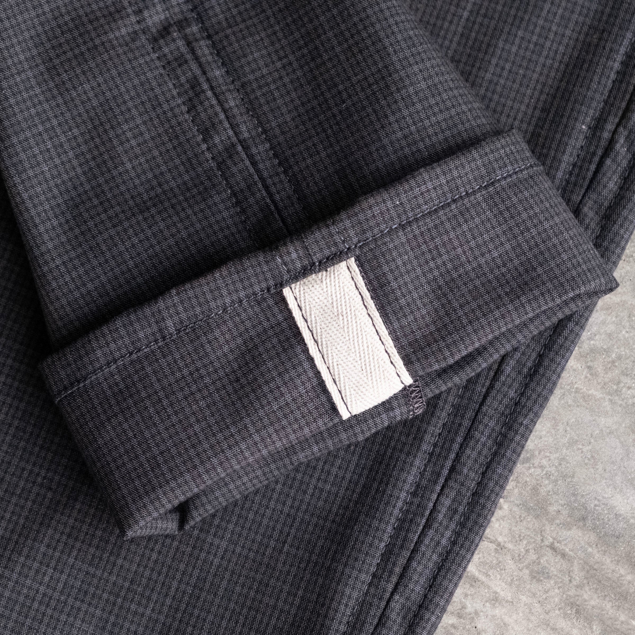 Rivet Chino DiPray 8oz Cotton Storm Grey Check