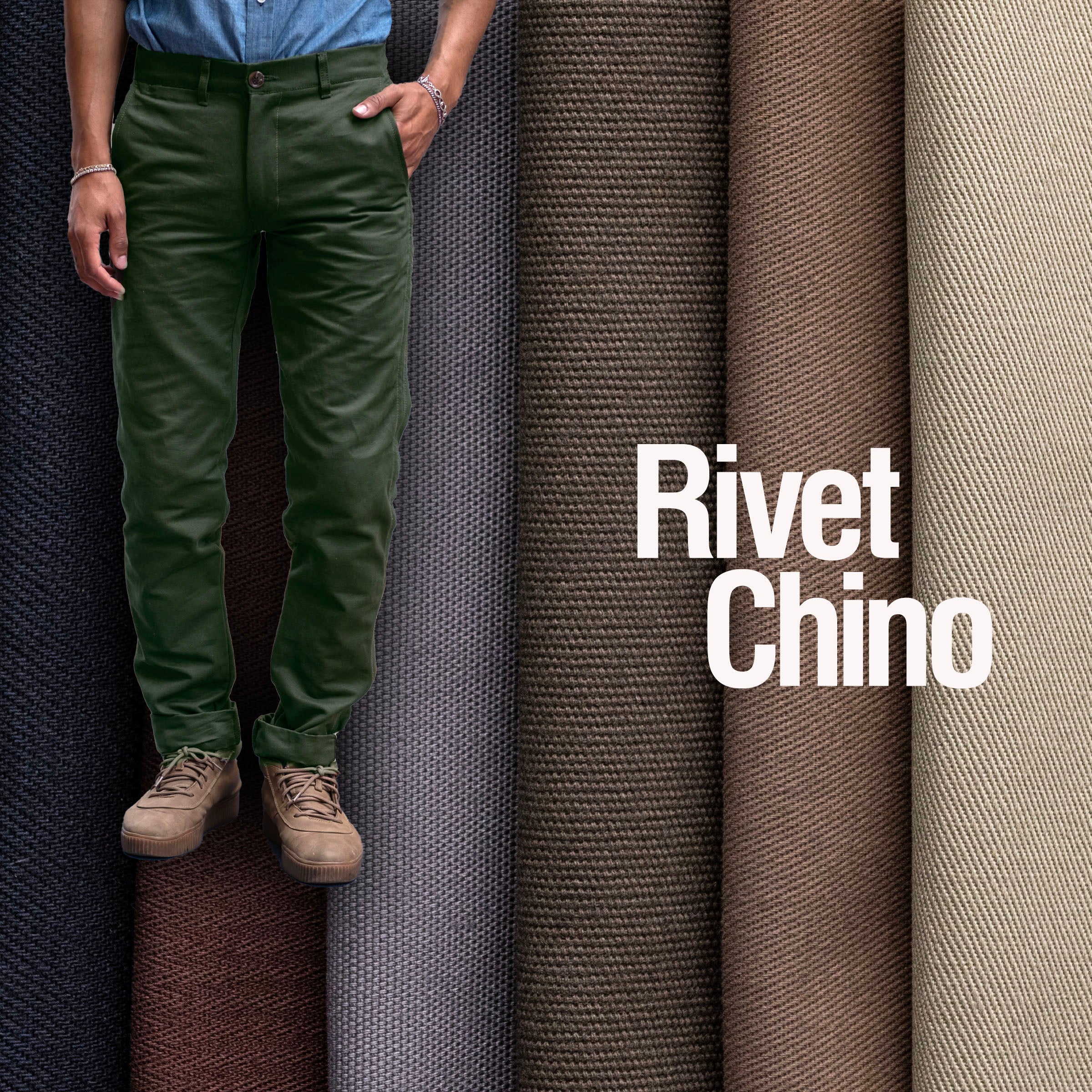 Rivet Chinos in Six Essential Cottons Project