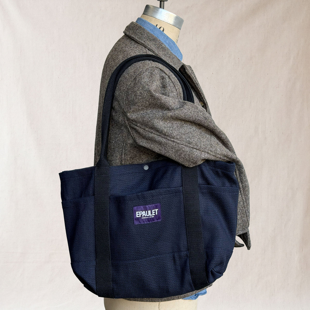 Harbor Tote Bag 14oz Indigo Sashiko