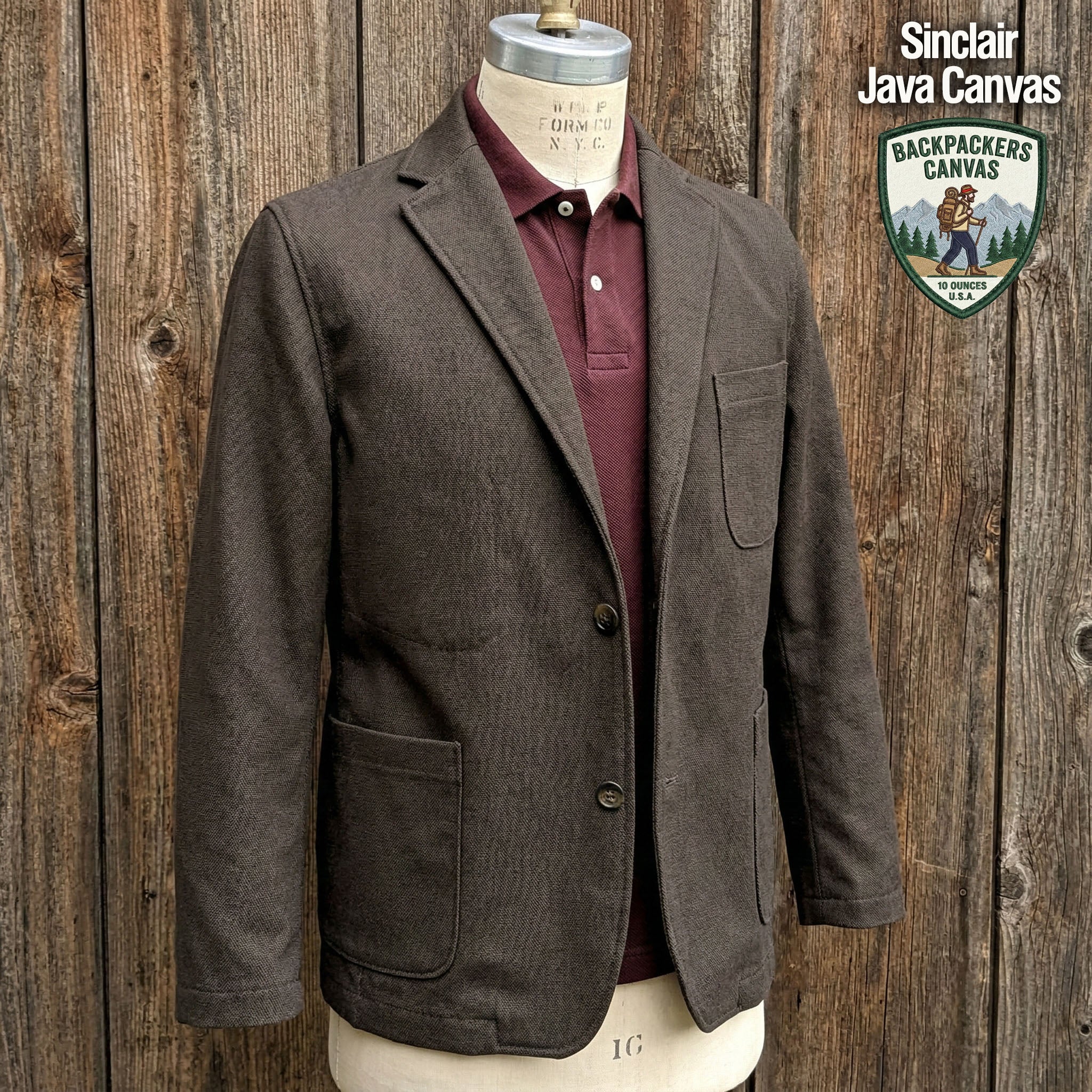 Doyle, Sinclair & Corso Backpacker Canvas Jackets (March Ship)