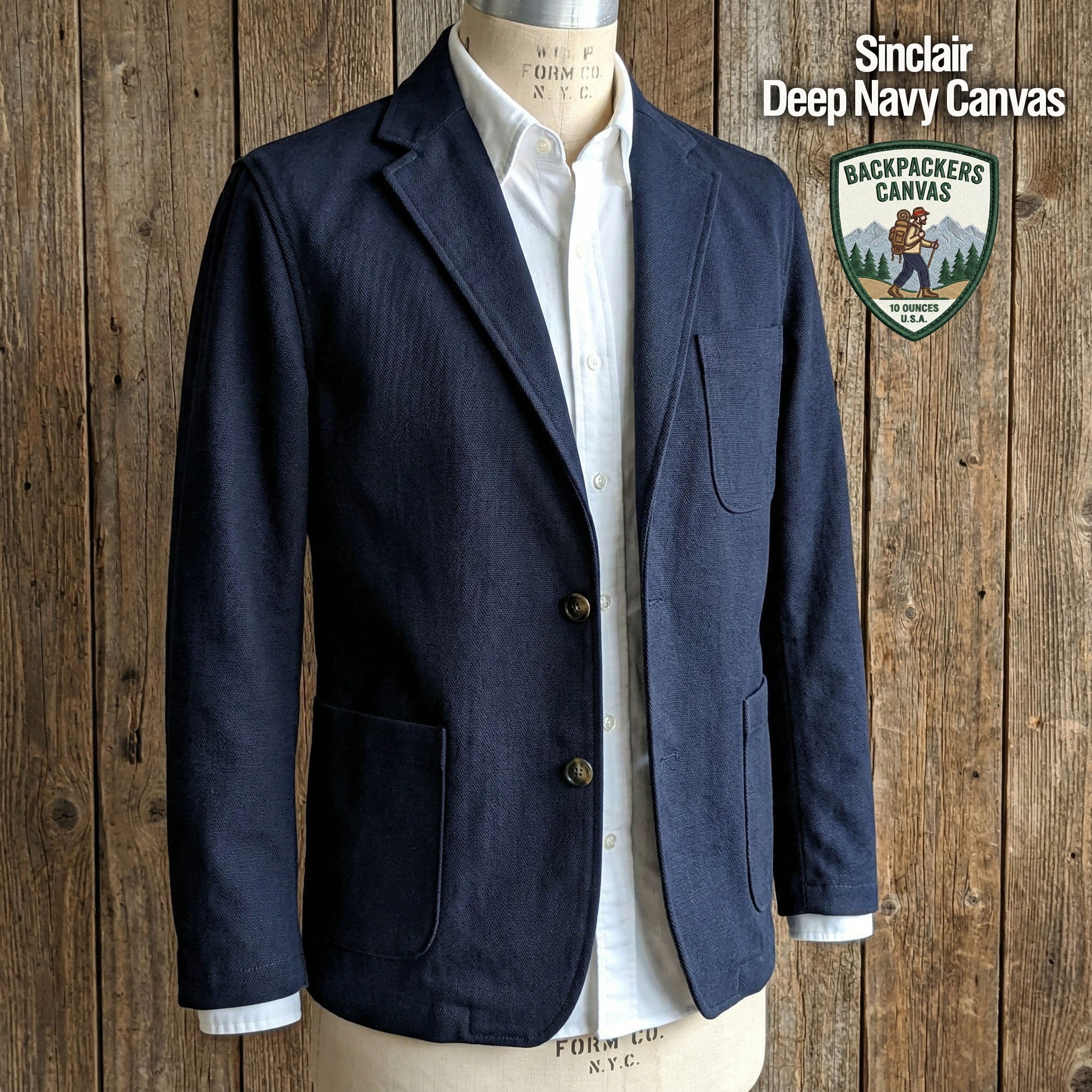 Doyle, Sinclair & Corso Backpacker Canvas Jackets (March Ship)