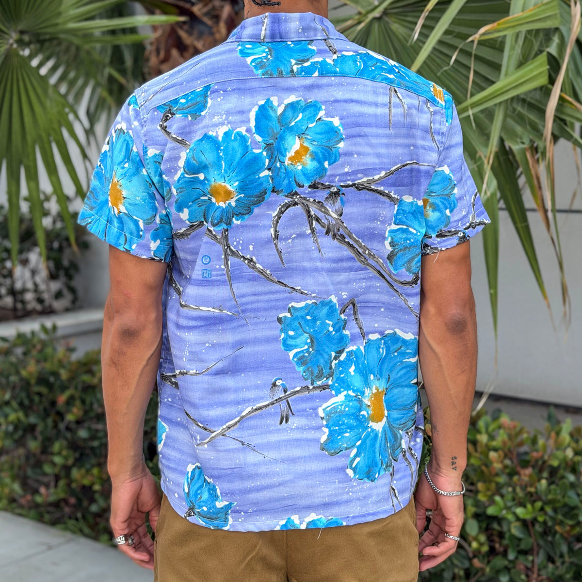 Riviera Lavender Snowbirds Short Sleeve Shirt