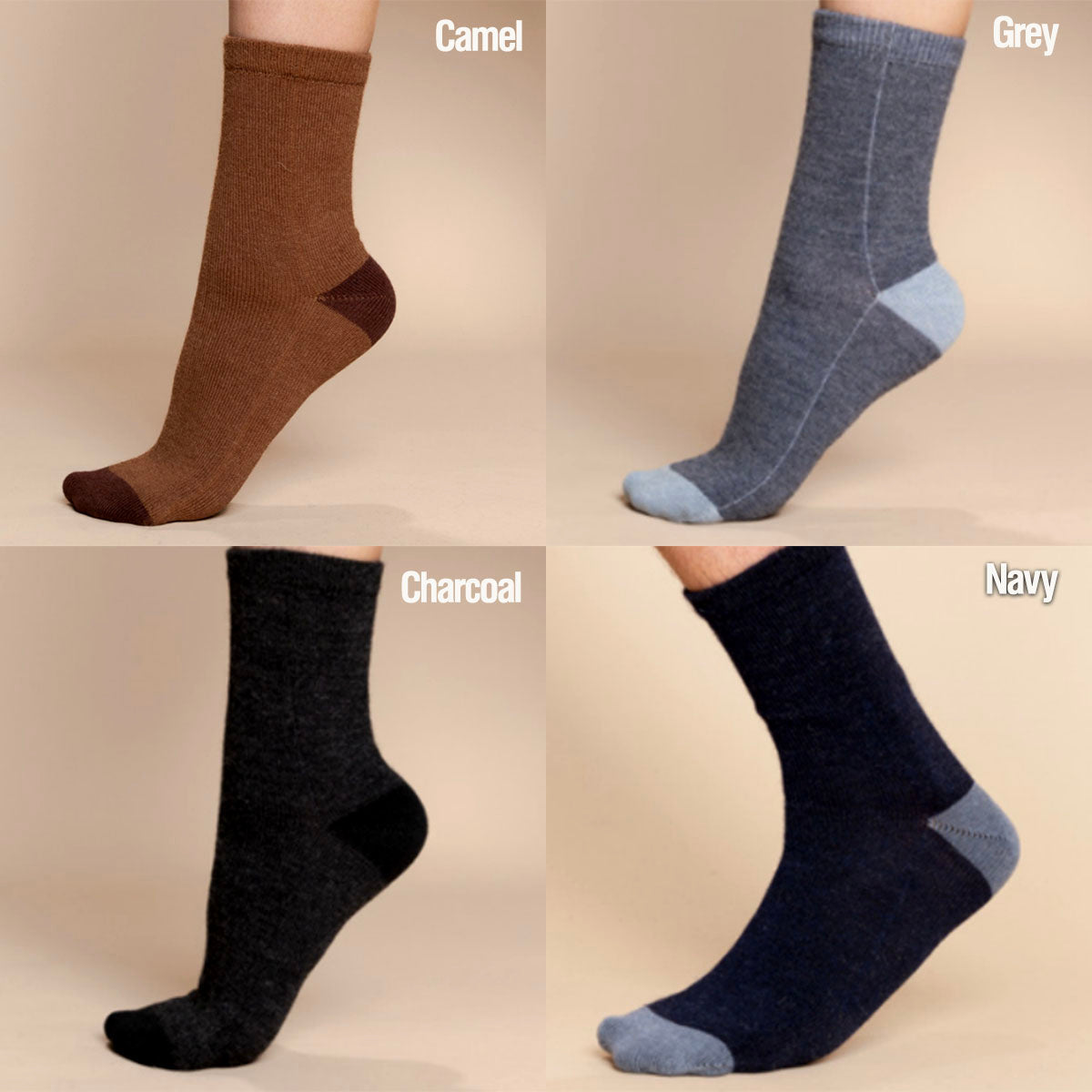 Alpaca Blend Mens Socks