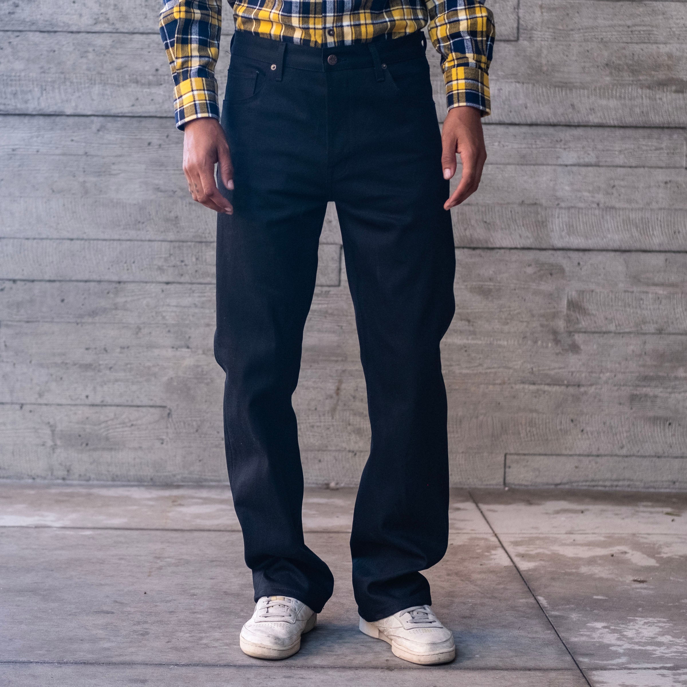 Sunset Western Jean Jet Black 13oz Kaihara Denim