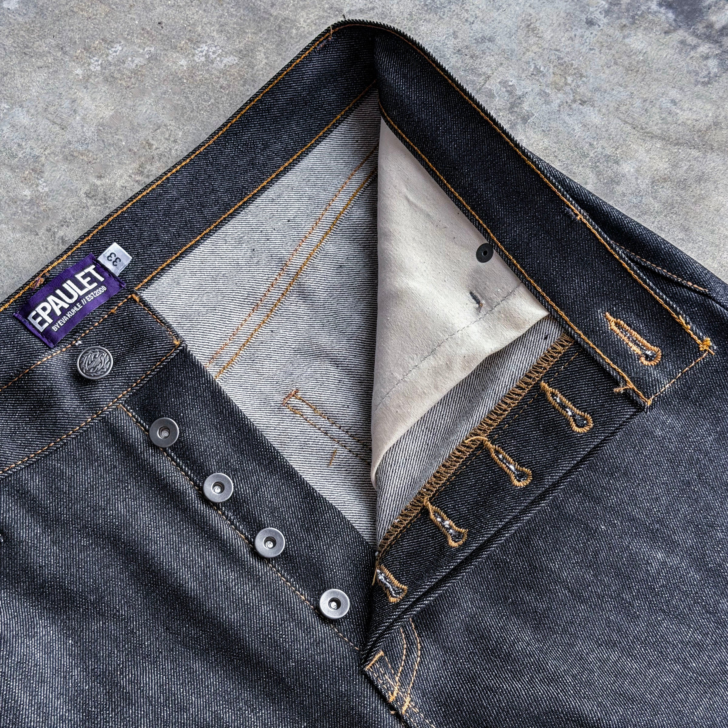 Sunset Western Jean Graphite 13oz Nihon Menpu Denim