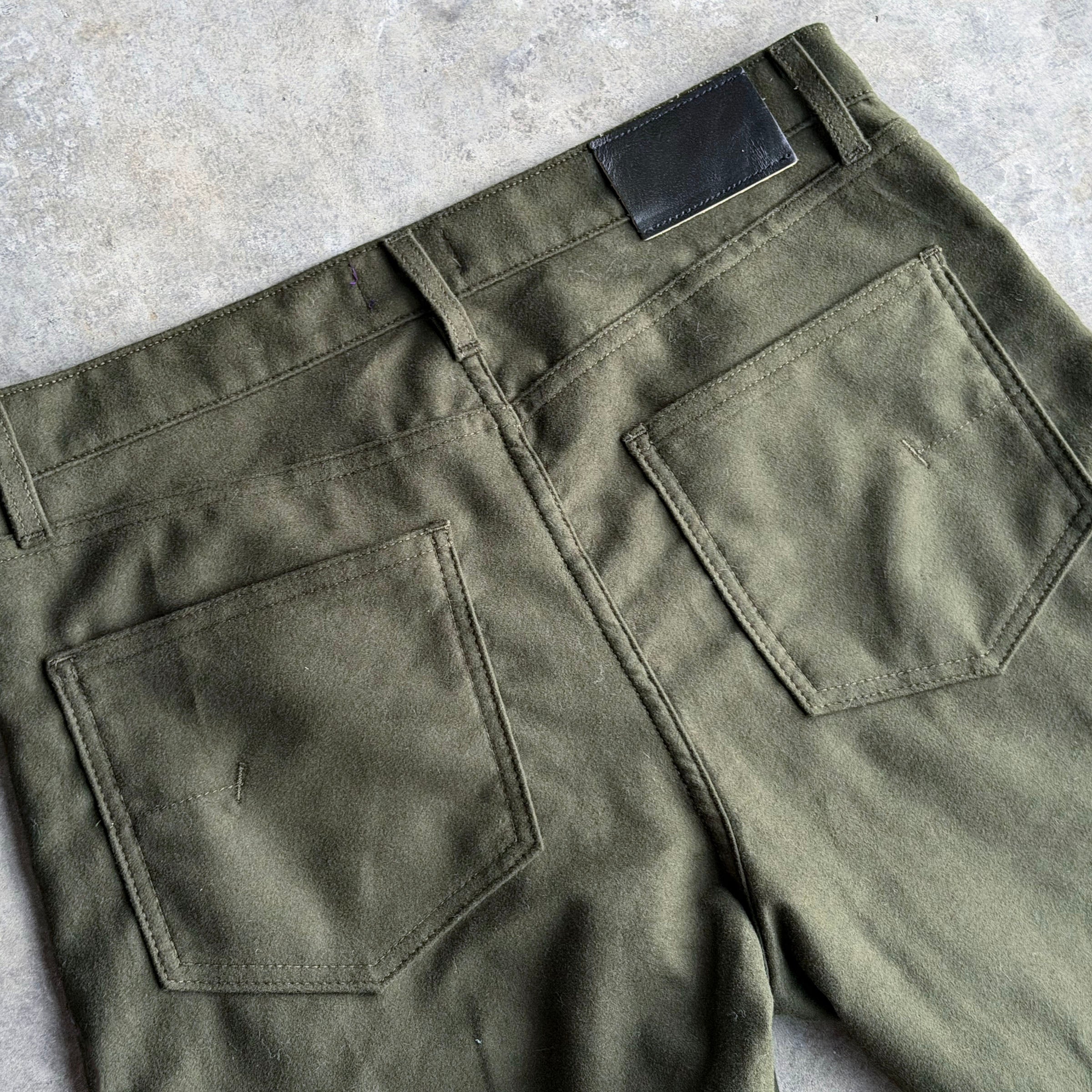 Sunset Western Jean Loden 11oz Cotton Moleskin