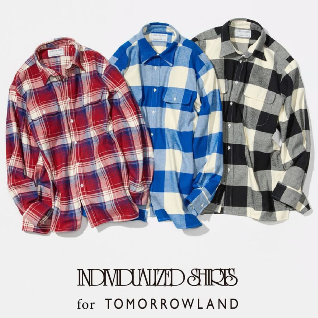 Custom Shirting Tomorrowland Japan Exclusive Flannels