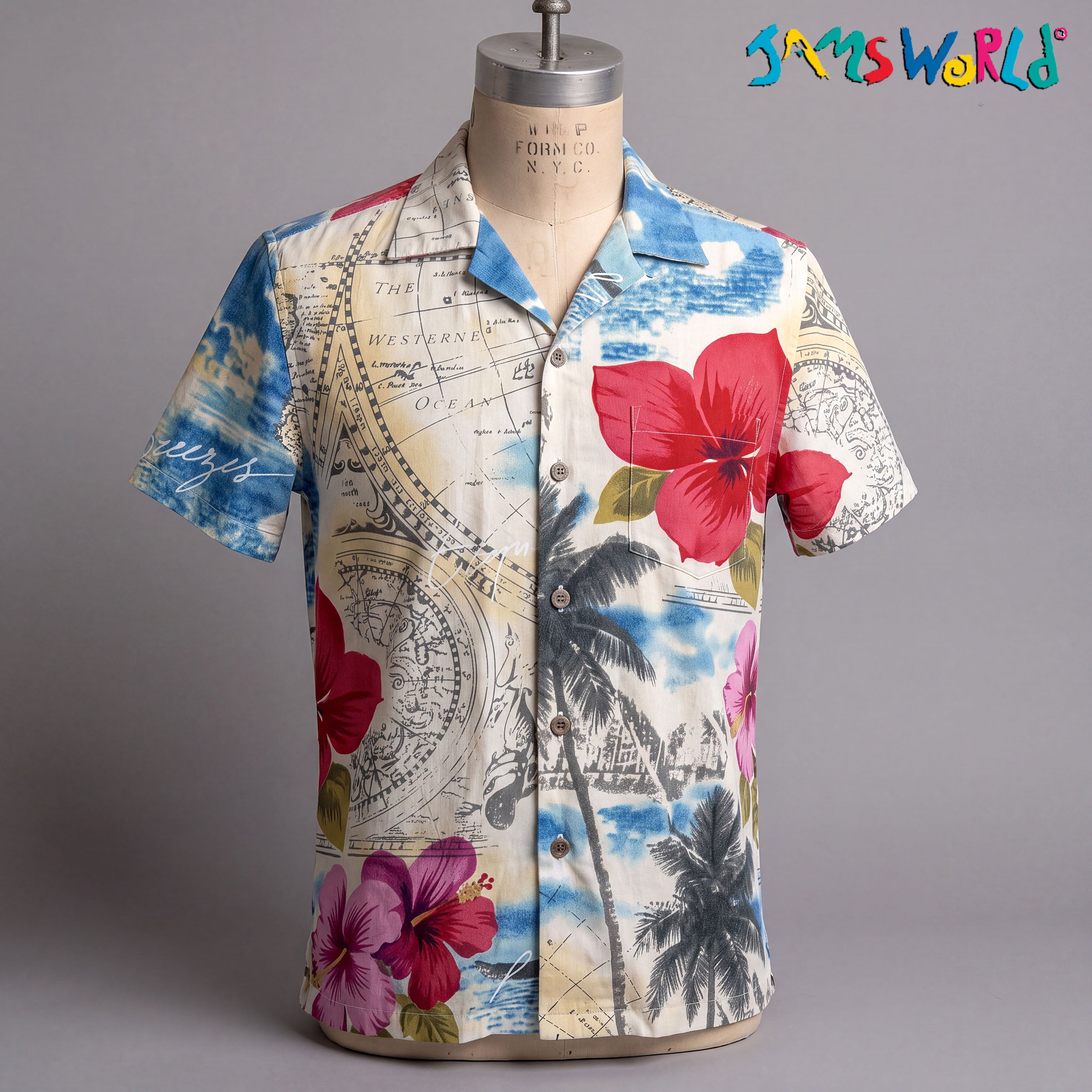 Riviera Camp Collar Jams World Shirt Project