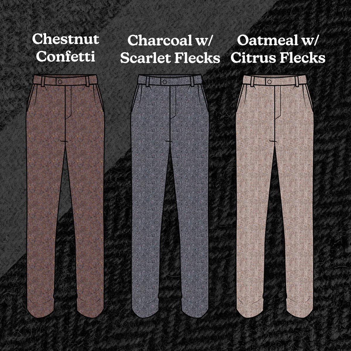 JP Custom Harris 3-Piece Suit & Trouser
