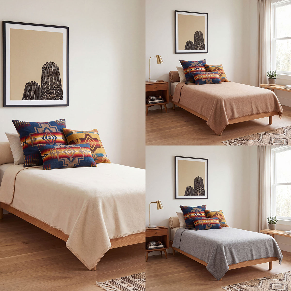 Twin Size Alpaca-Wool Luxury Comforter